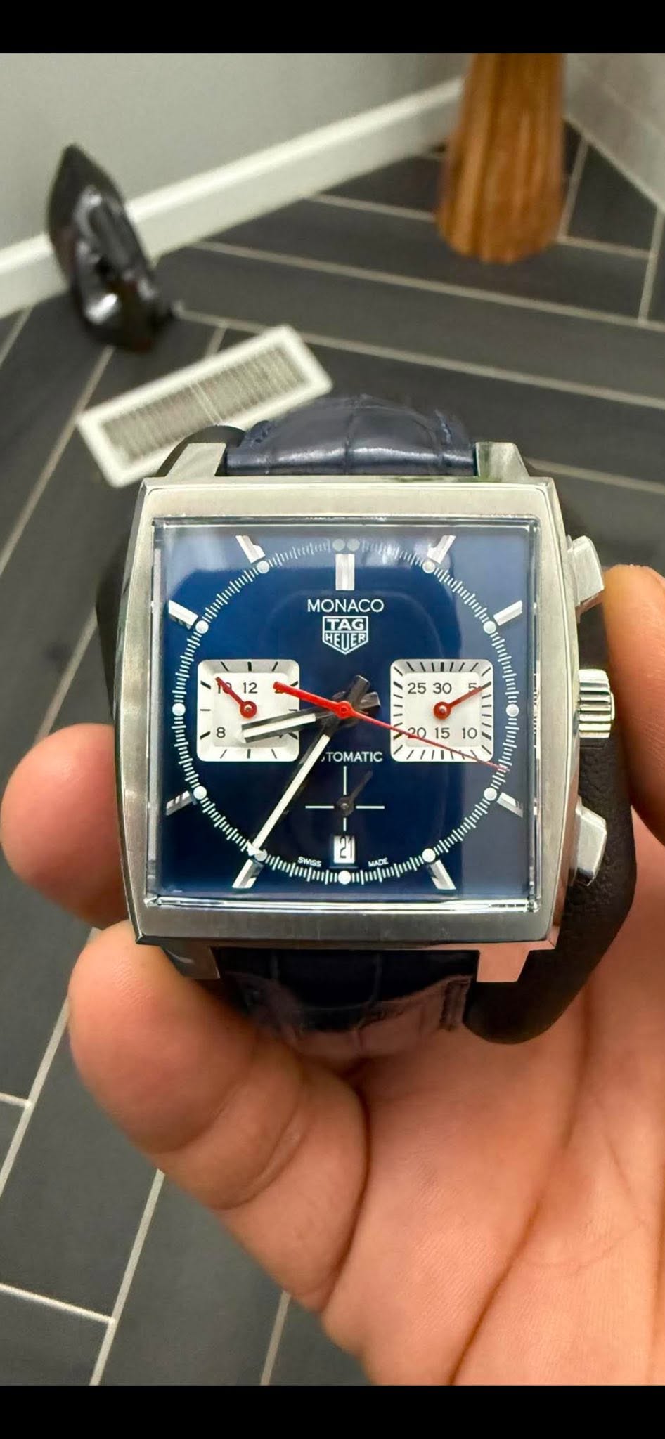 May be an image of digital watch and text