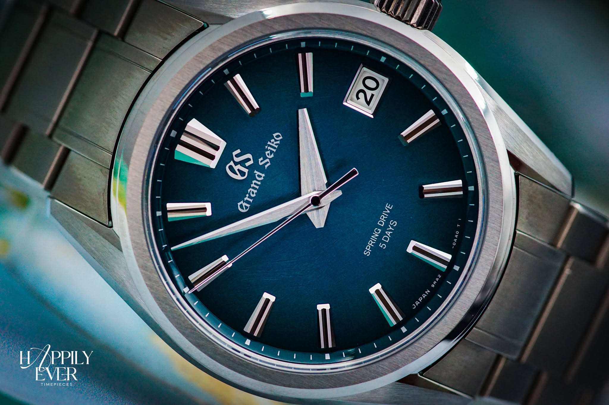 May be an image of wrist watch and text that says '20 GS $ Seiko arand s 5 車 す HA Η H/PPILY PPILY EVER TIMEPIECES/ /'