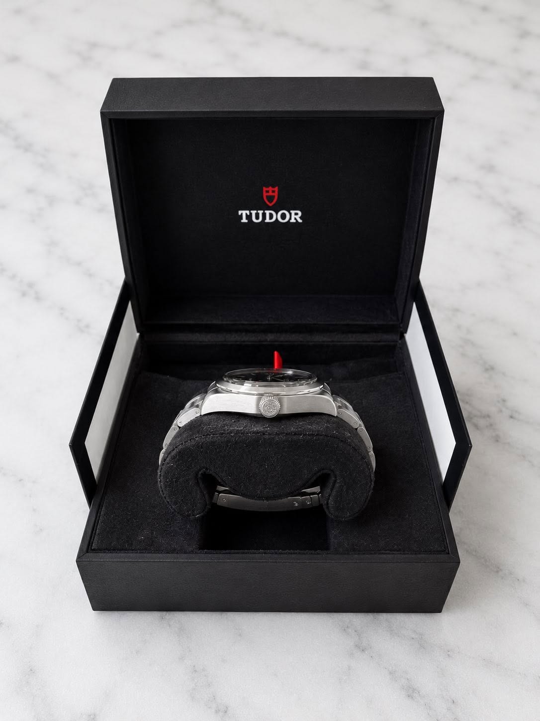 May be an image of wrist watch, ring and text that says 'TUDOR'