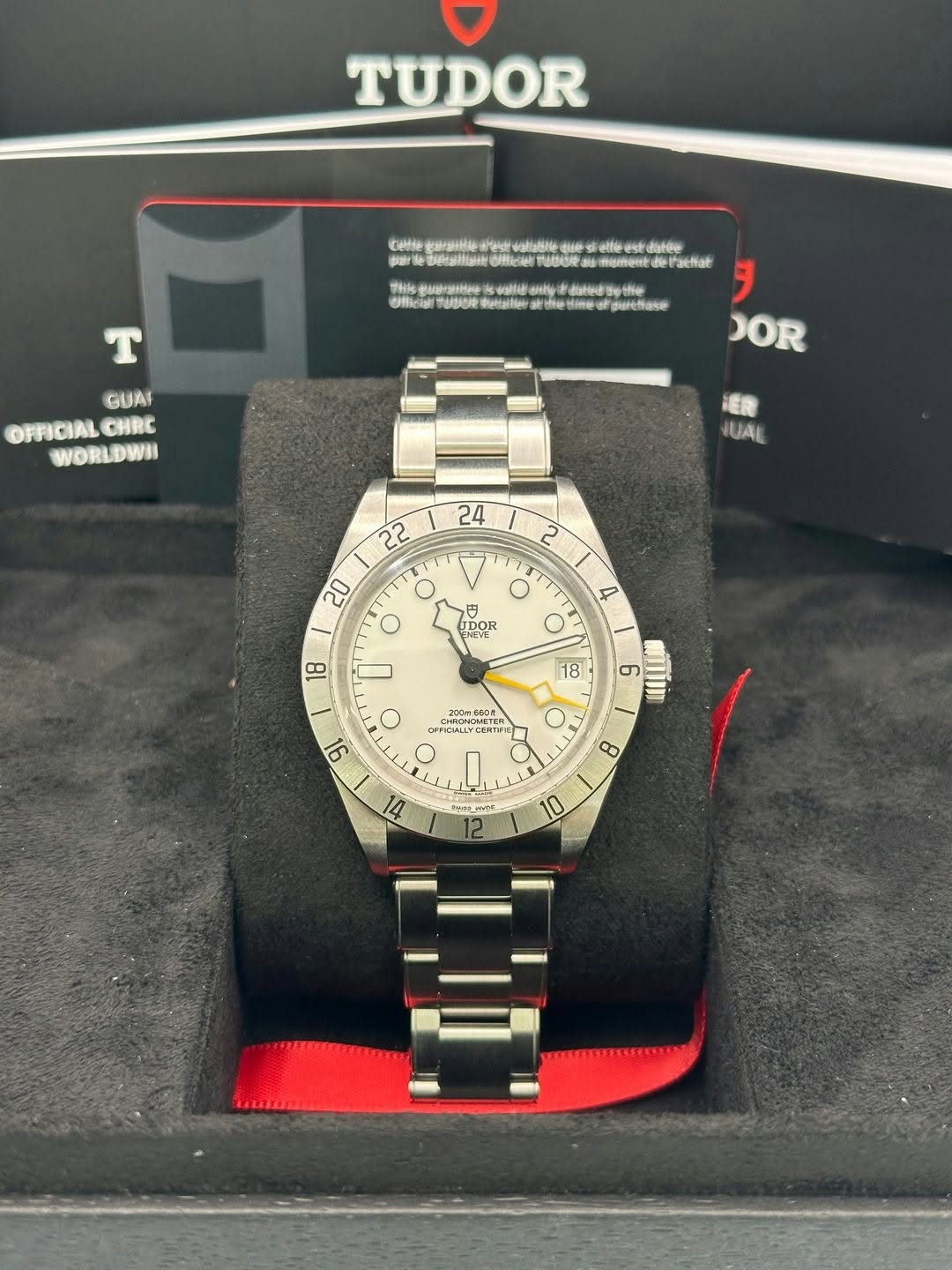 May be an image of wrist watch and text