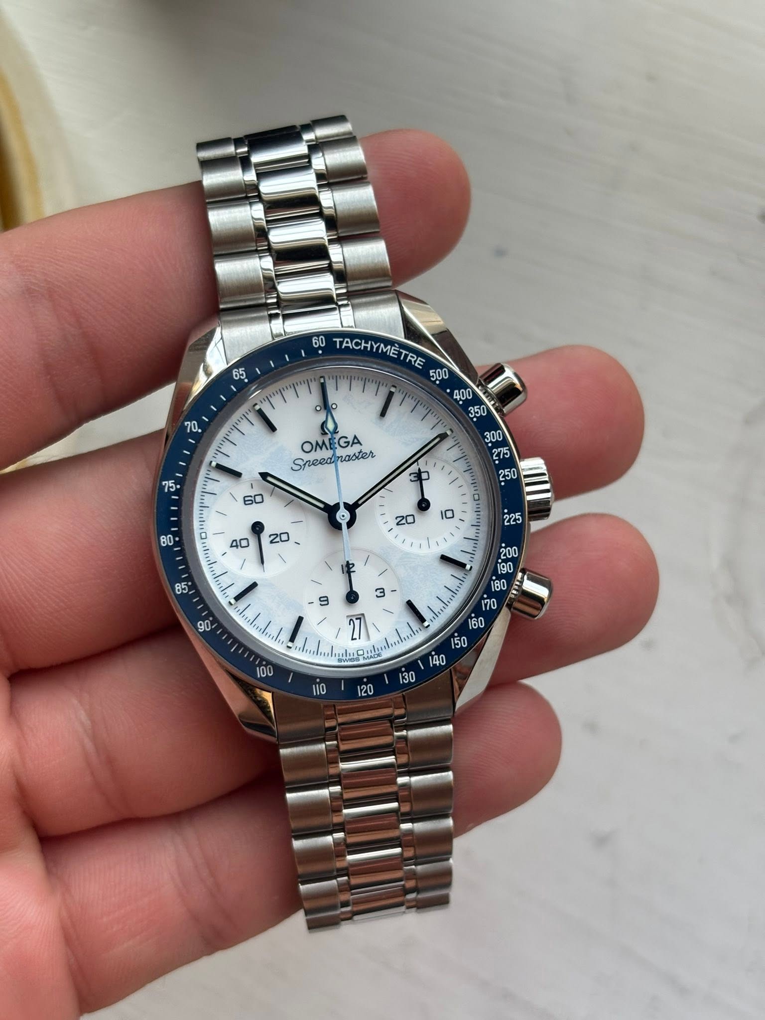 May be an image of wrist watch and text that says '65 60 TACHYMET TACHYMÈTRE YMỀ TRE . ጥጥግ ਹੇ OMEGA naster Sneednaster Sneed 60 EP t00 8000 170 نب soddo.d. auod... 27 وانو '