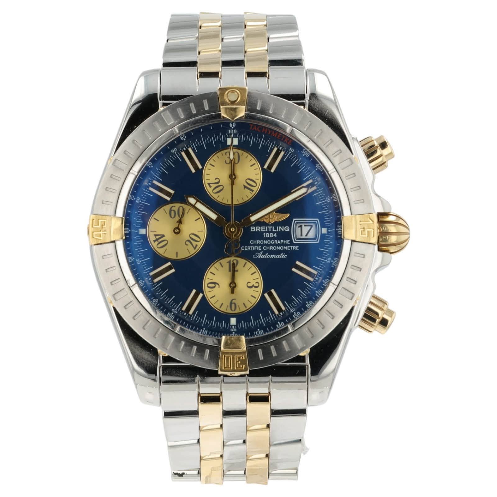 May be an image of wrist watch and text that says 'n ل 5t ခ BREITLI NG NSONOCSAN RONOGRAPHE ONOGRAPH NONE METE IonOn กทกก 17 LNT 15 nOOn Sntomatic có 1l 6 6 일'