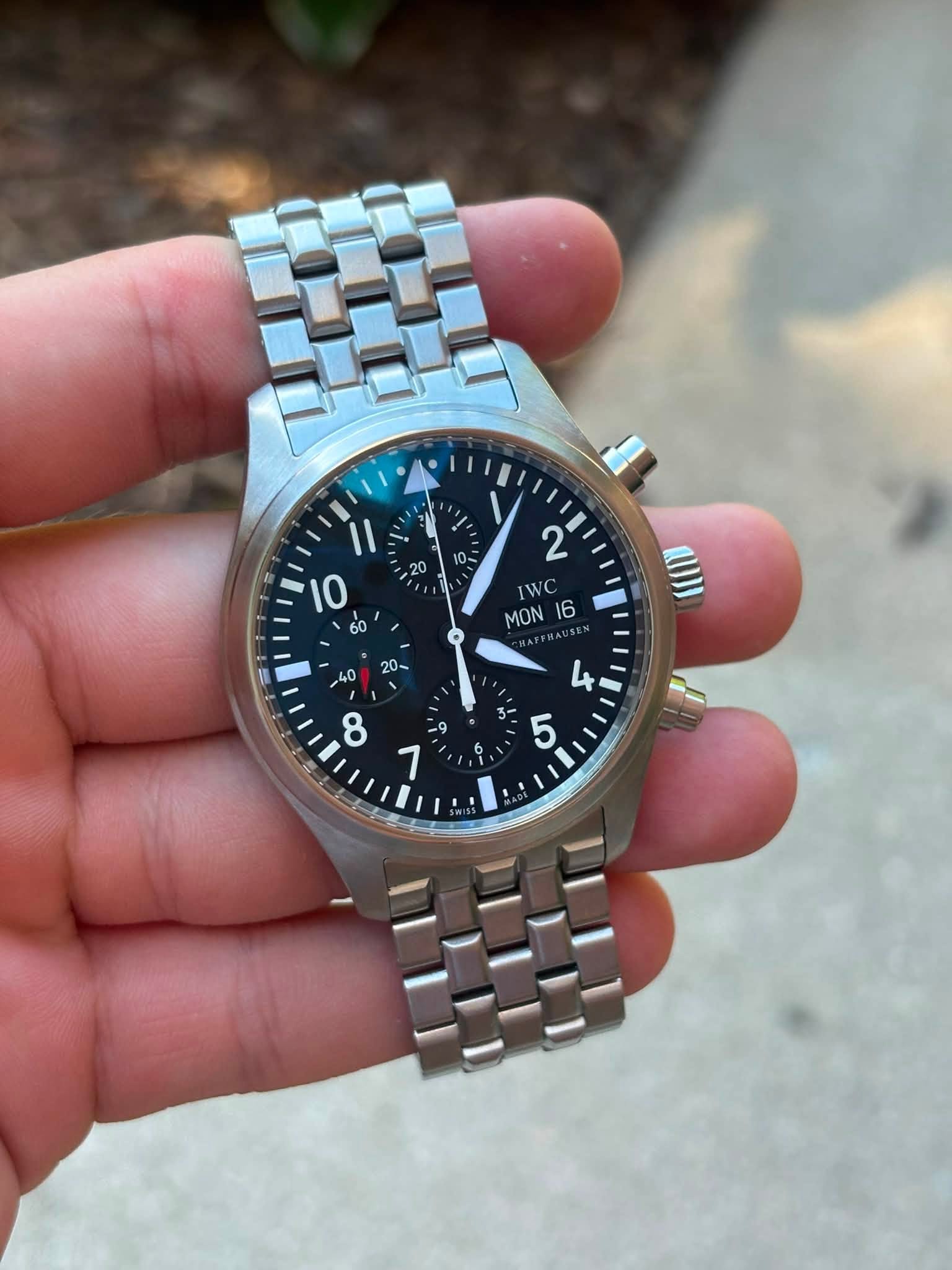 May be an image of wrist watch