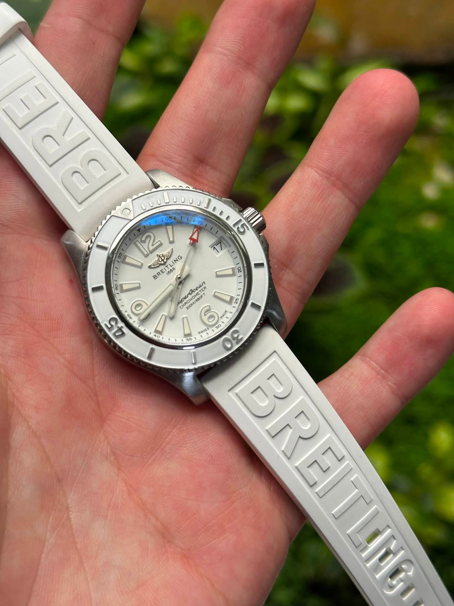 May be an image of wrist watch and text