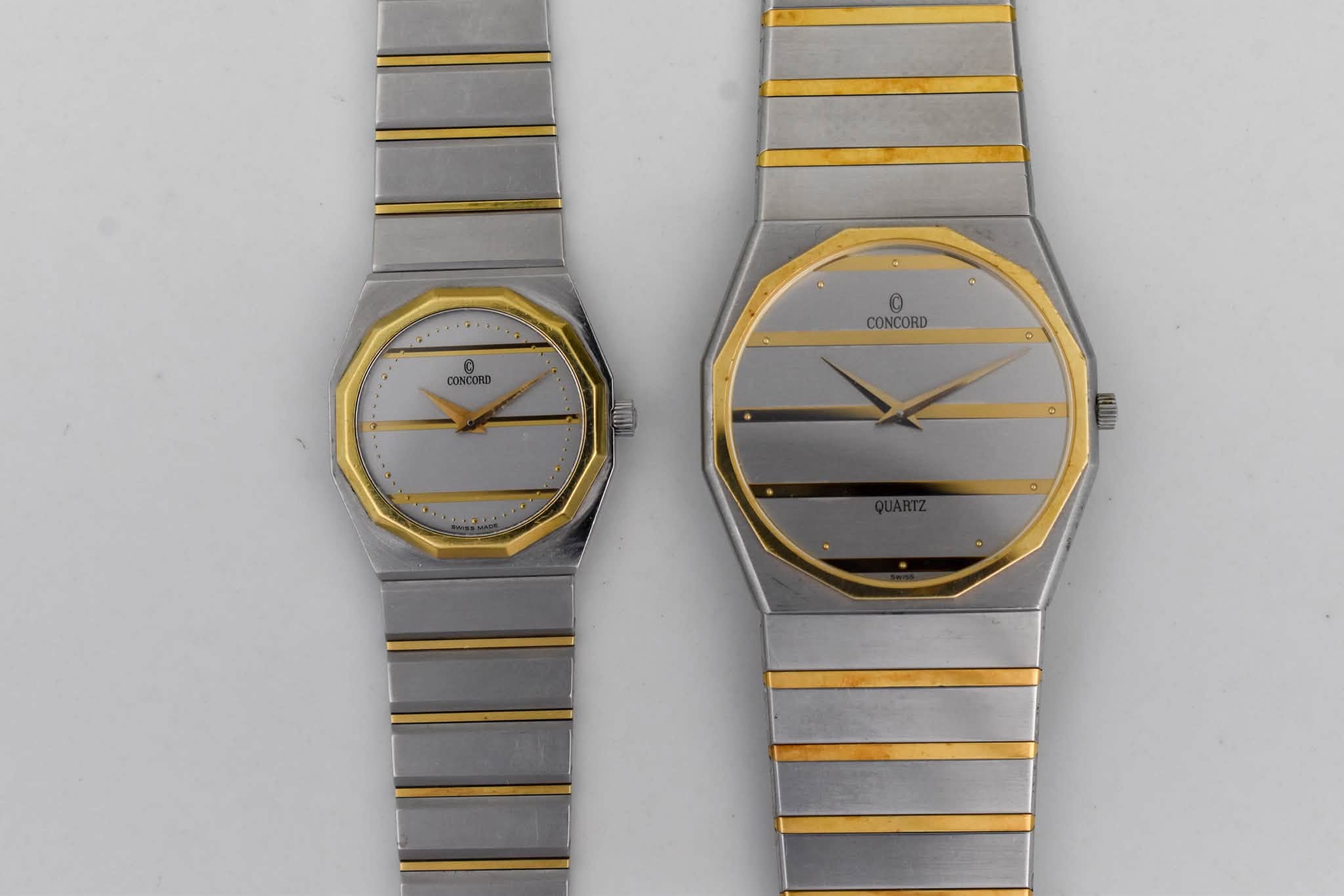 May be an image of digital watch and text that says '٠ 0 CONCORD CONCORD ٥ RENU'