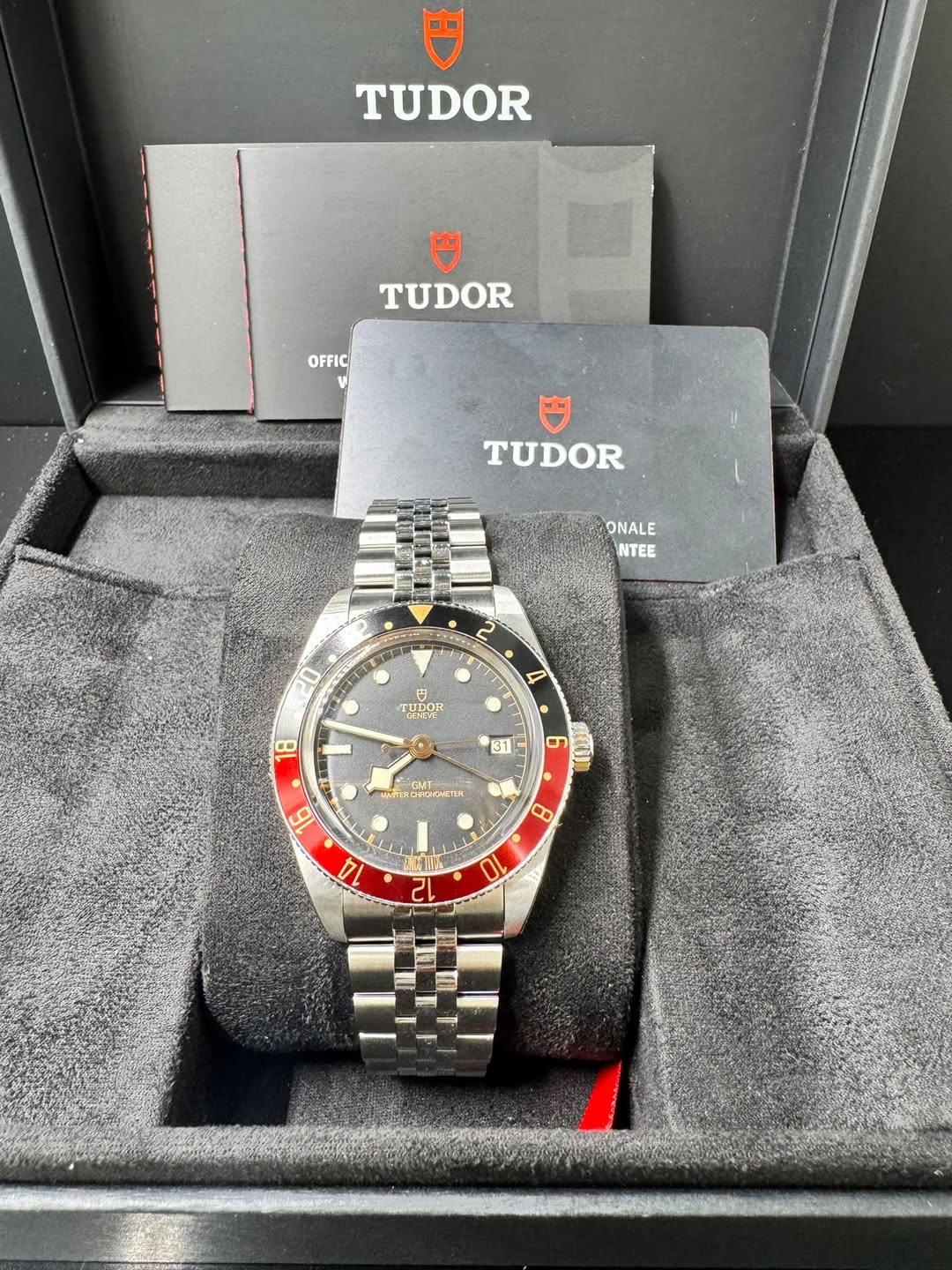 May be an image of wrist watch and text that says 'TUDOR TUDOR OFFIC TUDOR ONALE NTEE 20 4 UDOR DOR O 18 31 6 MONSTEX DALUACTO b 8 事 14 12 10'