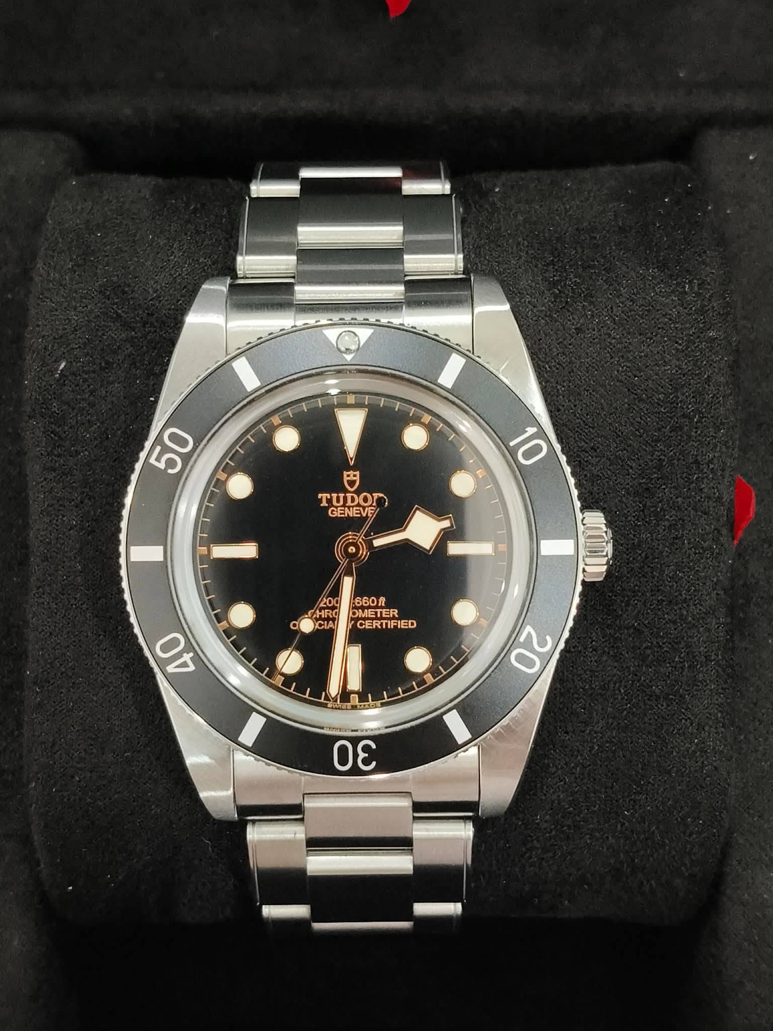 May be an image of wrist watch and text that says '50 TUDOD TDON GENEVE HRO HRG CIA 660粒 60 OMETE OMETER ETE CERTIFIED Ε 40 20 30'