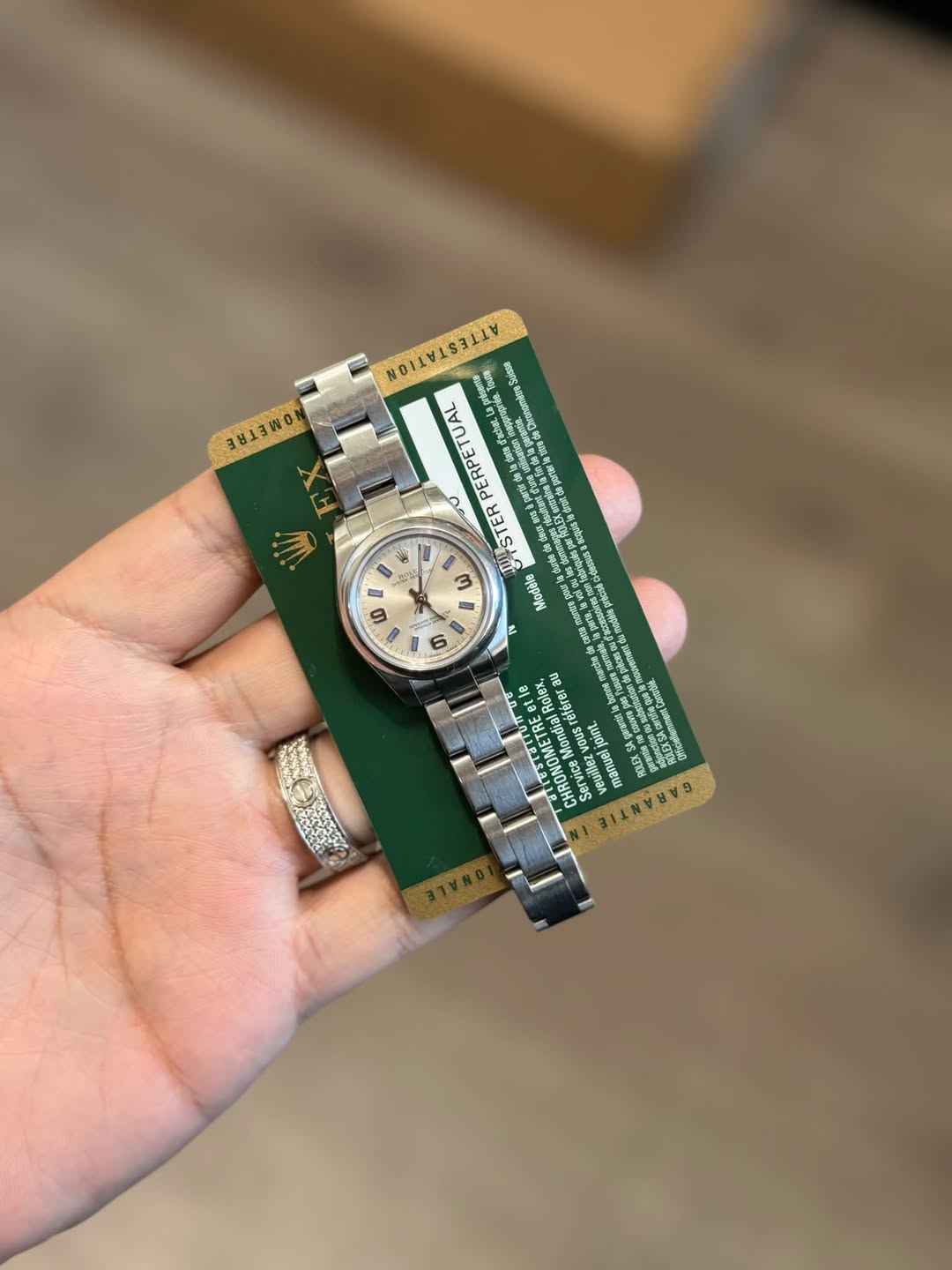 May be an image of digital watch and text