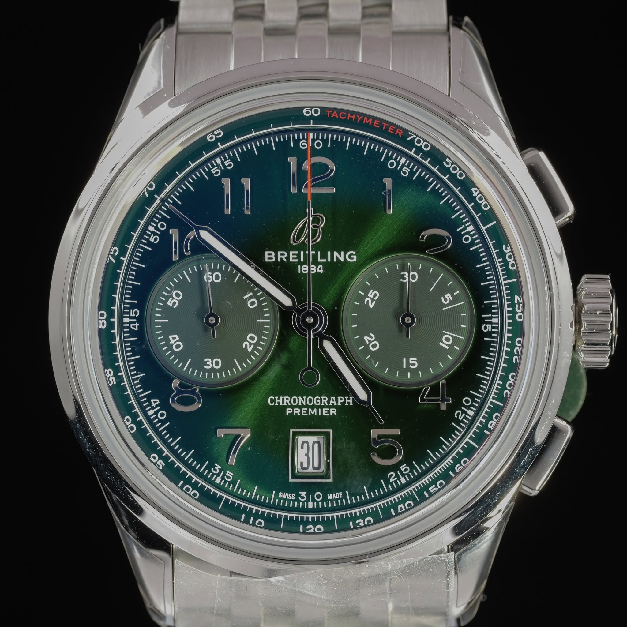 May be an image of text that says '65 60 ACHY YMET To 11 EiL 1 IIS 60 BREITLING LING BREI 1884 S 50 -g St 10 O 30 OOC 40 امی 2 [၉) ,410 CHRONOGRAPH PREMIER ncz 220 200 ၈၀ 3ABE…