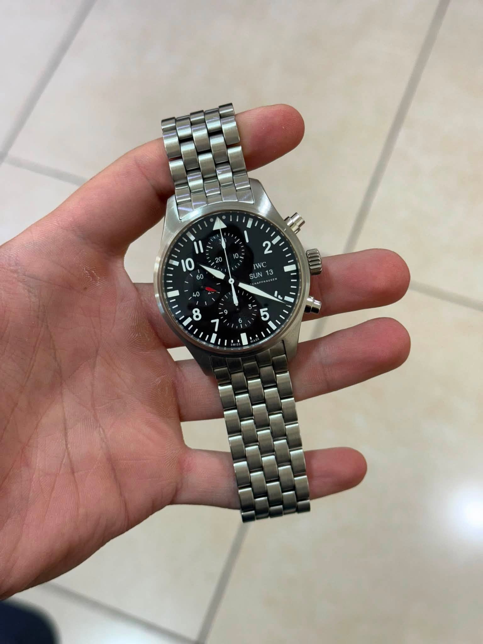 May be an image of wrist watch