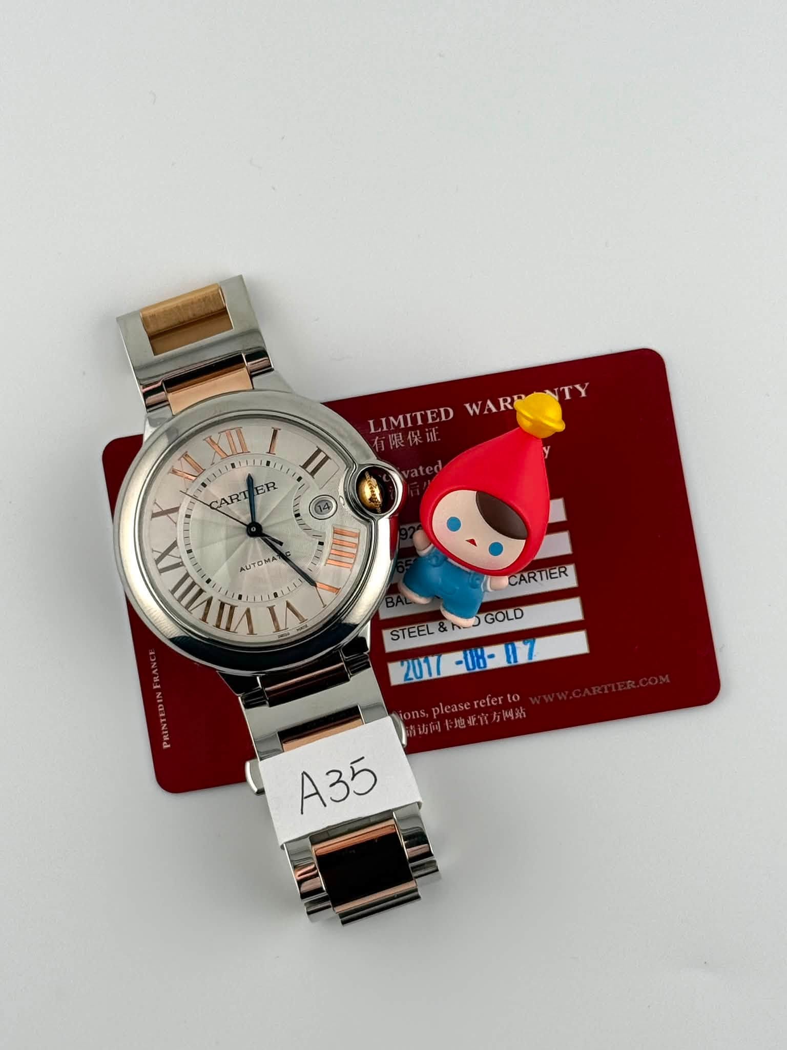 May be an image of digital watch and text that says 'TY LIMITED WARP VI UE XIII BELLIR X CART ER I II IVIIX IX AUTOMA AUY ቁ VI UII CARTIER STEEL& STEEL&NOGOLD &h GOLD /- asereferto…