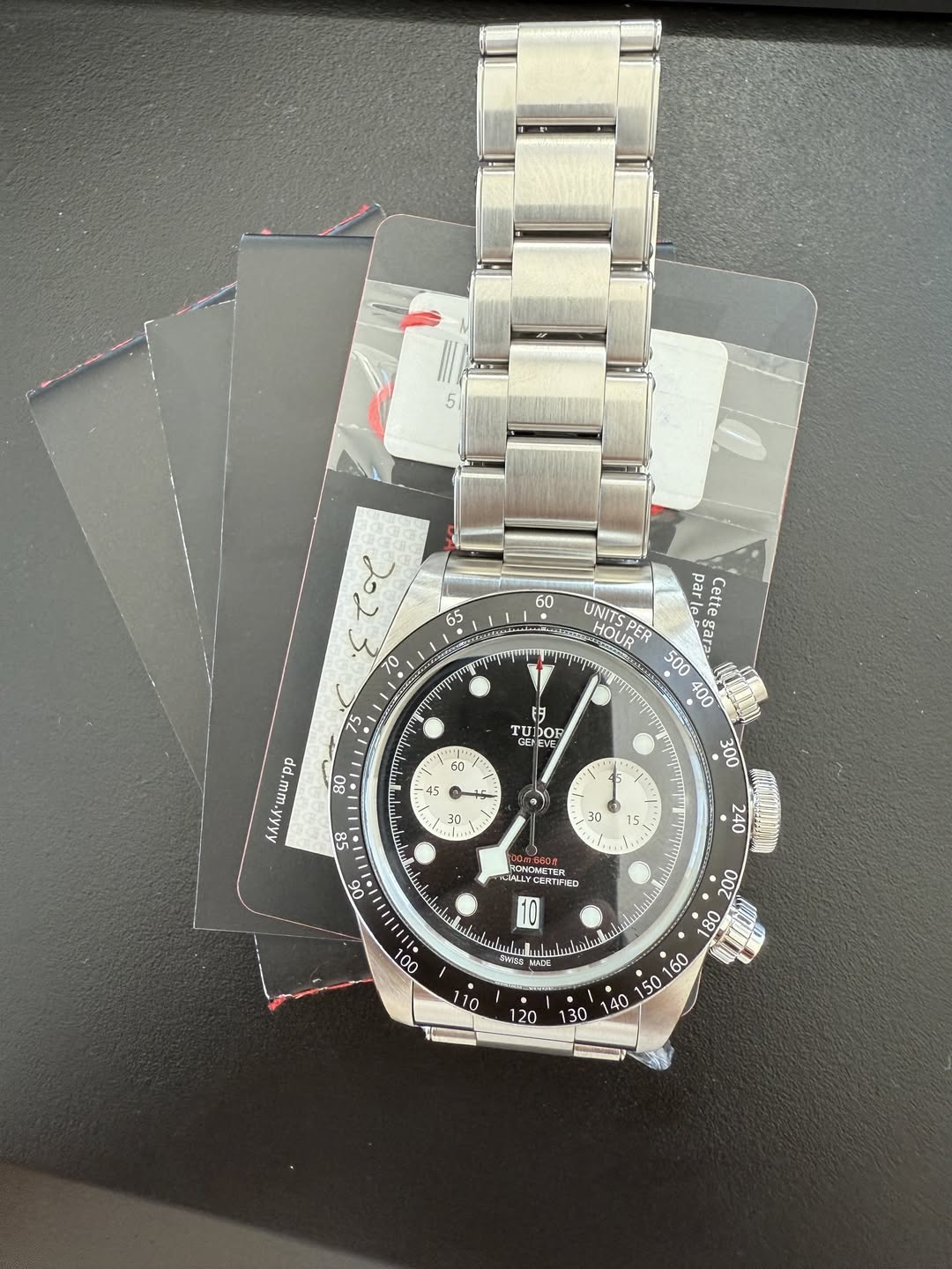 May be an image of wrist watch and text that says '65 60 てって 70 עפינה ဗခာ コヒ品 UNITSPER HOUR 75 الت E TUJOR tO. OR OF CE E AЛAΛwифp ك 240 MALLYCERTFIE COT리NET 00 100 wiuu '