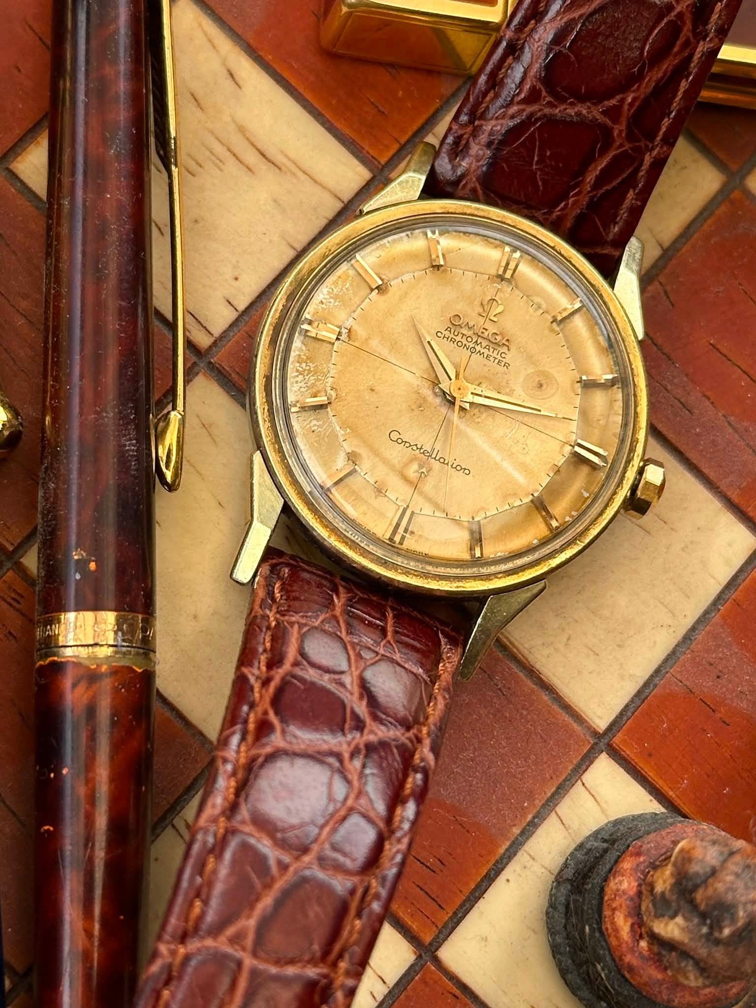 May be an image of wrist watch and text that says '11 se ንግ CHRO AUTOMATIC Cиpe AUTO CMEGA AUTOMATA BGA DCA ခို် ትውዶ OMA YME OMETER Comstel Copstellaiion Cosstellarion ملک lla…