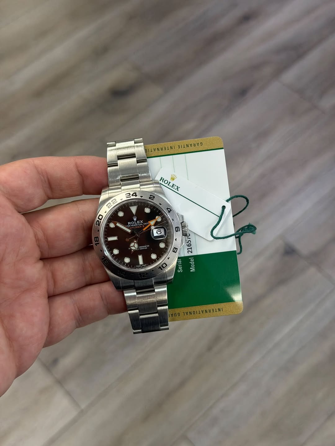 May be an image of wrist watch and text