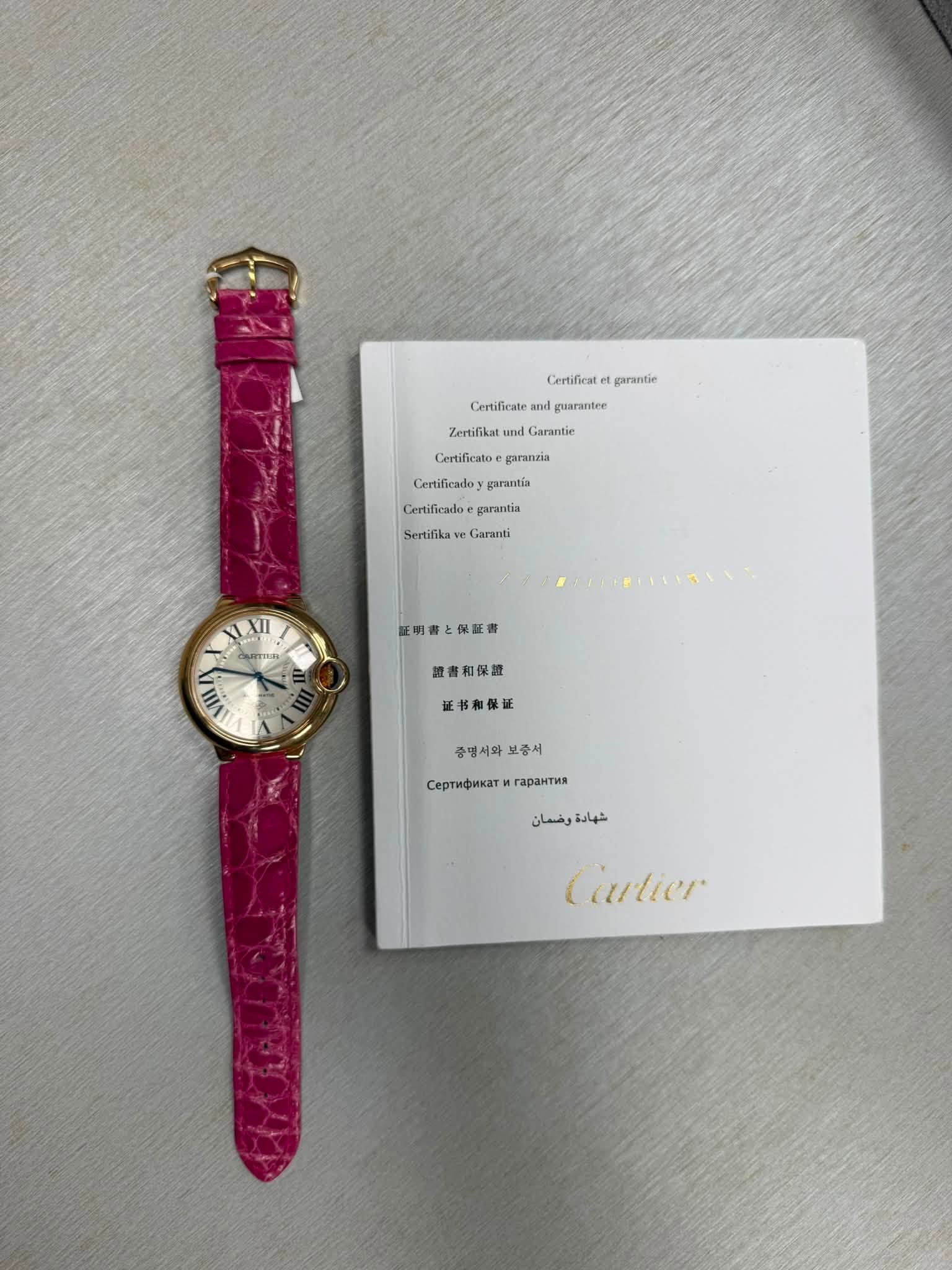 May be an image of wrist watch and text that says 'Certificat garante Certificate puarantee Zertifikat Garantie Certificato ficatoeparanzia paranzia Certificado…