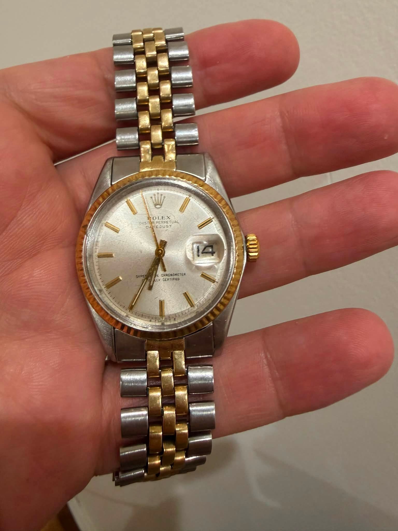 May be an image of wrist watch