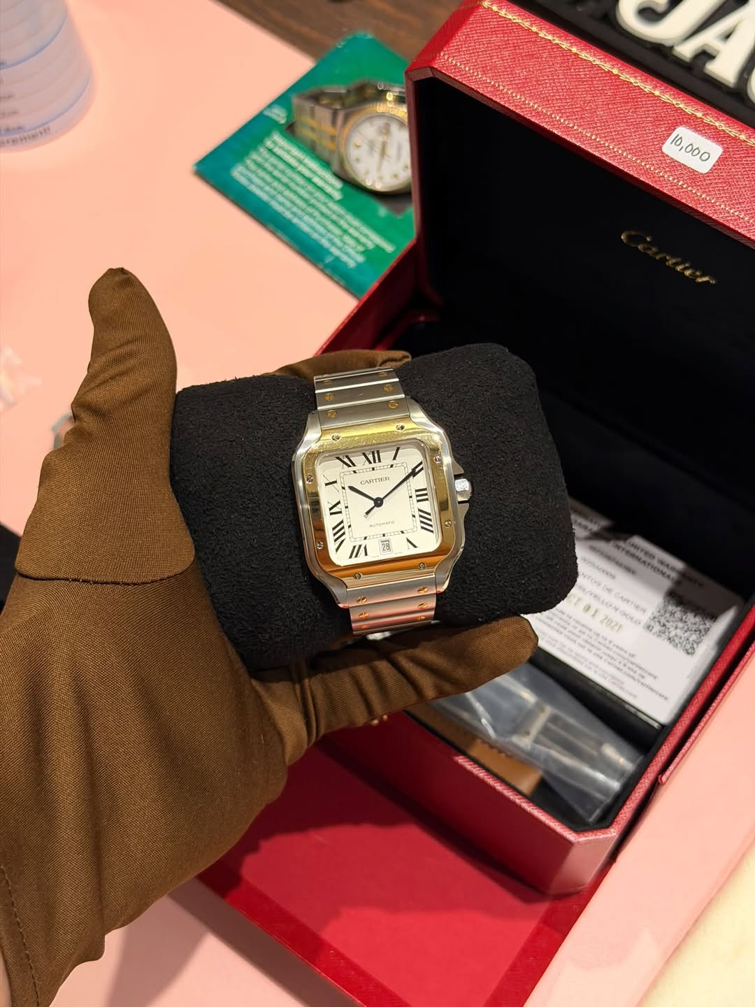 May be an image of digital watch and text