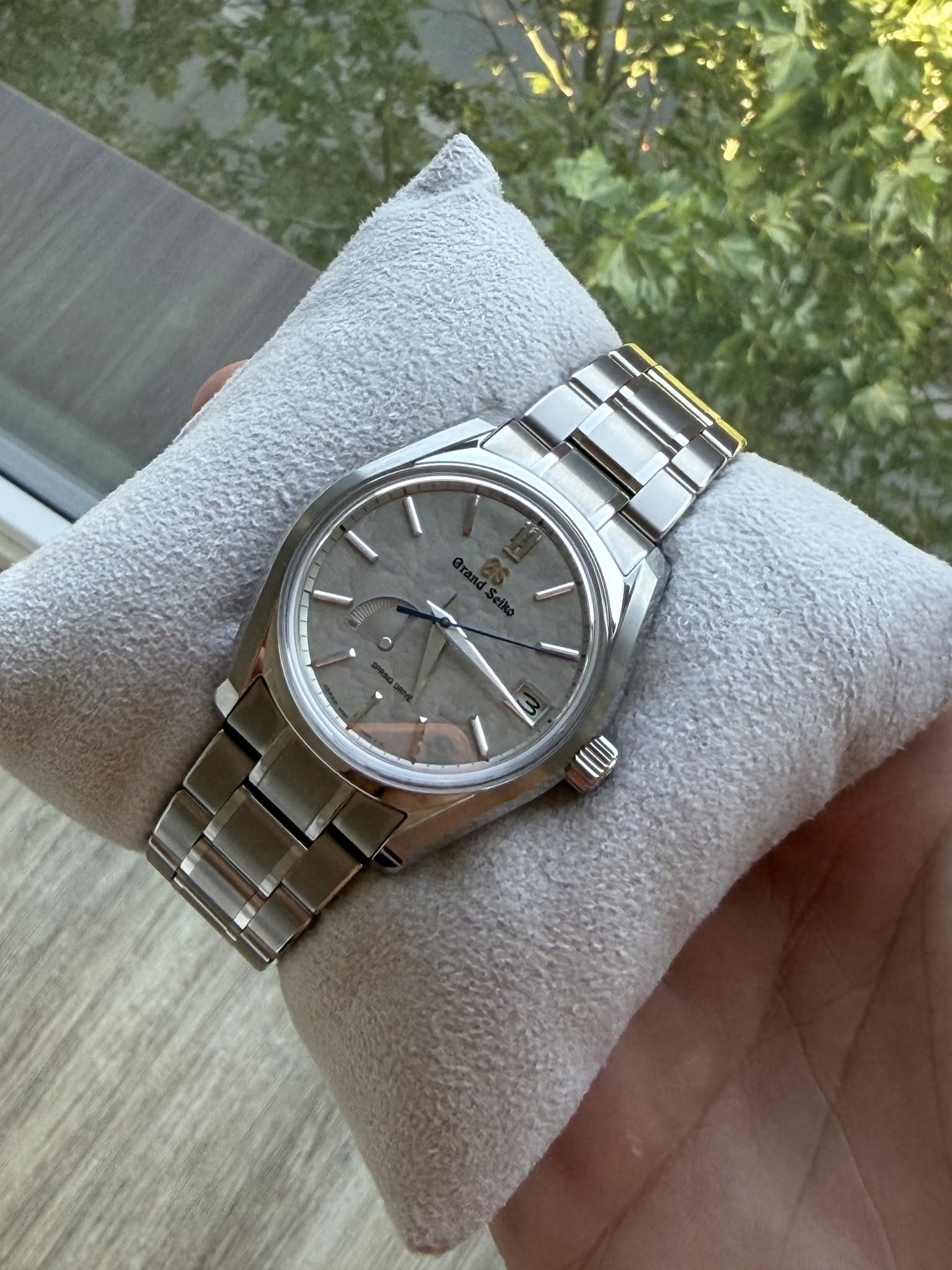 May be an image of wrist watch and text