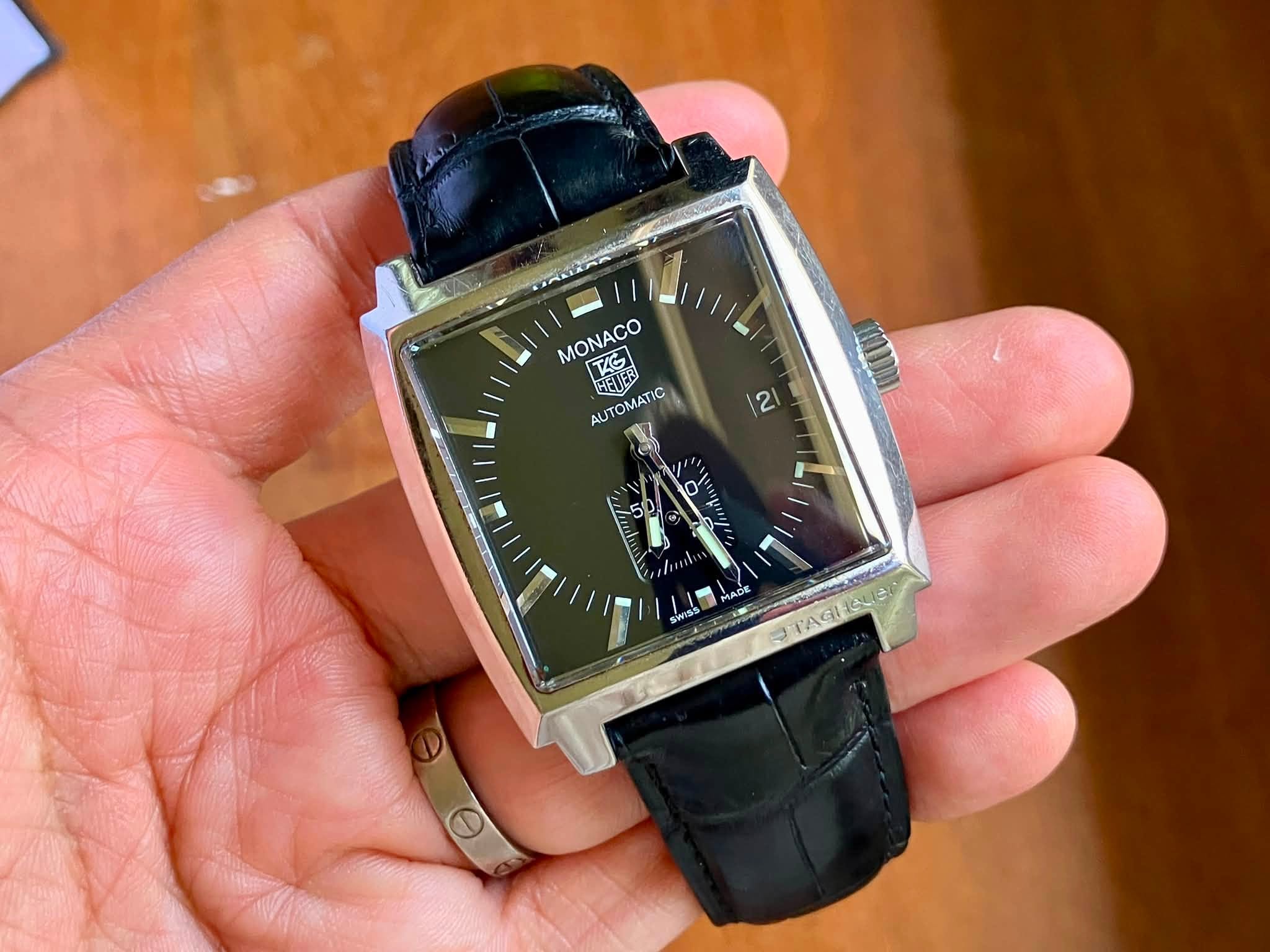 May be an image of digital watch and text