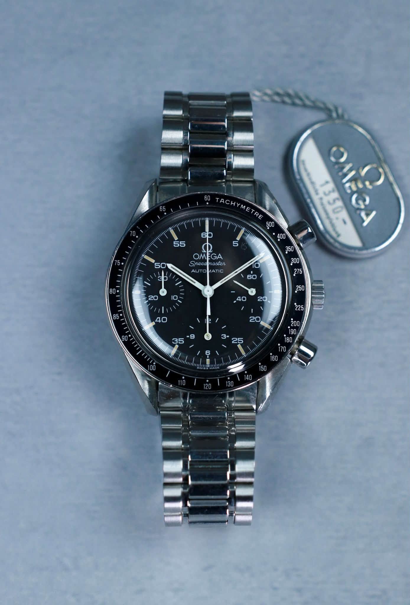 May be an image of wrist watch and text that says 'ME TRE ل OM GA ር.0 Sneed sdus O 리조군 1350.- OMEGA 60 20 0こ '