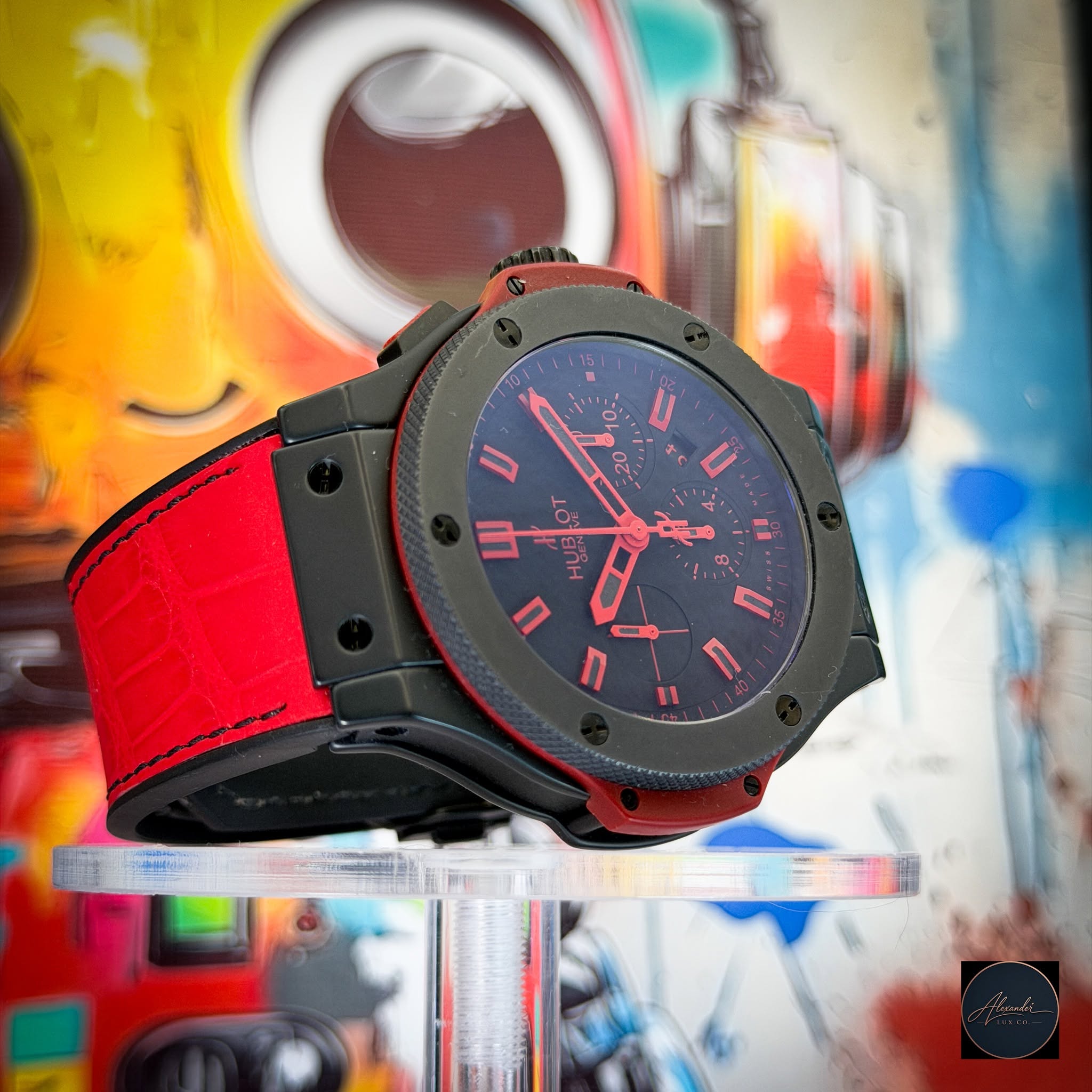 May be an image of digital watch and text