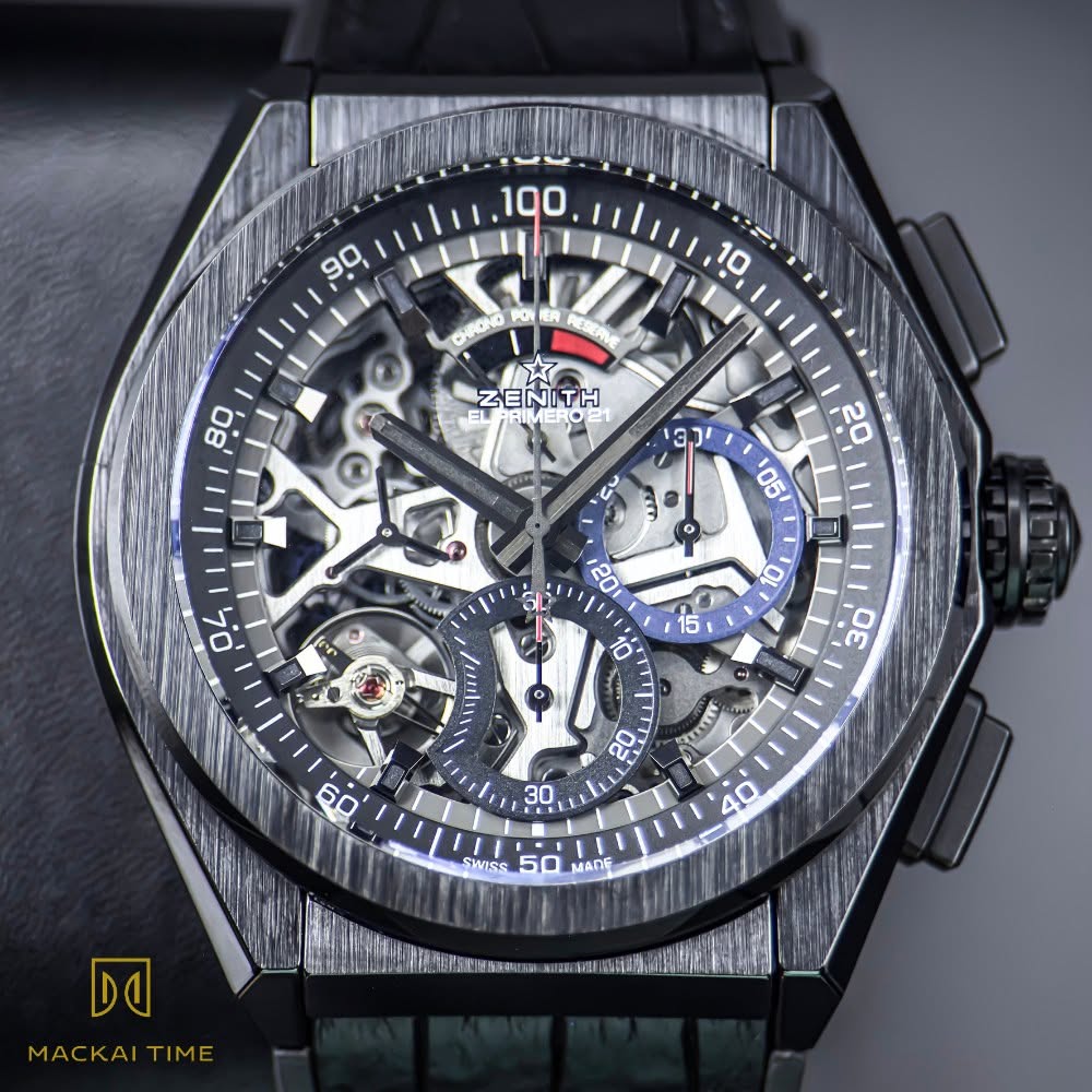 May be an image of wrist watch and text that says '100 90 PON POR 80 ZENITH ET יר 20 05 4 ay de 00 O Οι 0 15 o 0 σε 111gunl O 20 % 6 م CMARTTY 40 WISS 50 MAN MADE MACKAITIME ME…