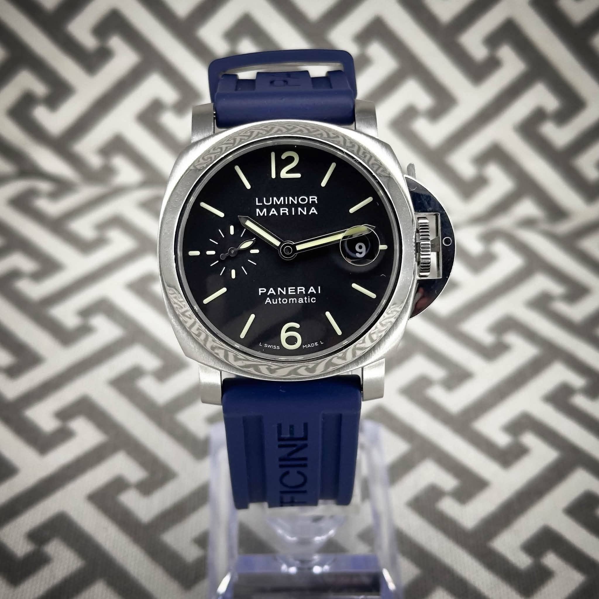 May be an image of digital watch and text that says 'I 12 I LUMINOR OR MARINA MAF A 9 LOEN DE អ o SLAke PANERA AI Automatic Auto matic 天 6 MADE'