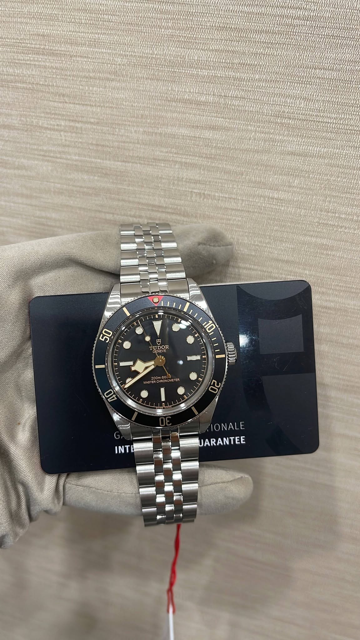 May be an image of wrist watch, strap, timer and text that says '50 HDOR 20 S 10 い ស IONALE JARAN JARANTEE'