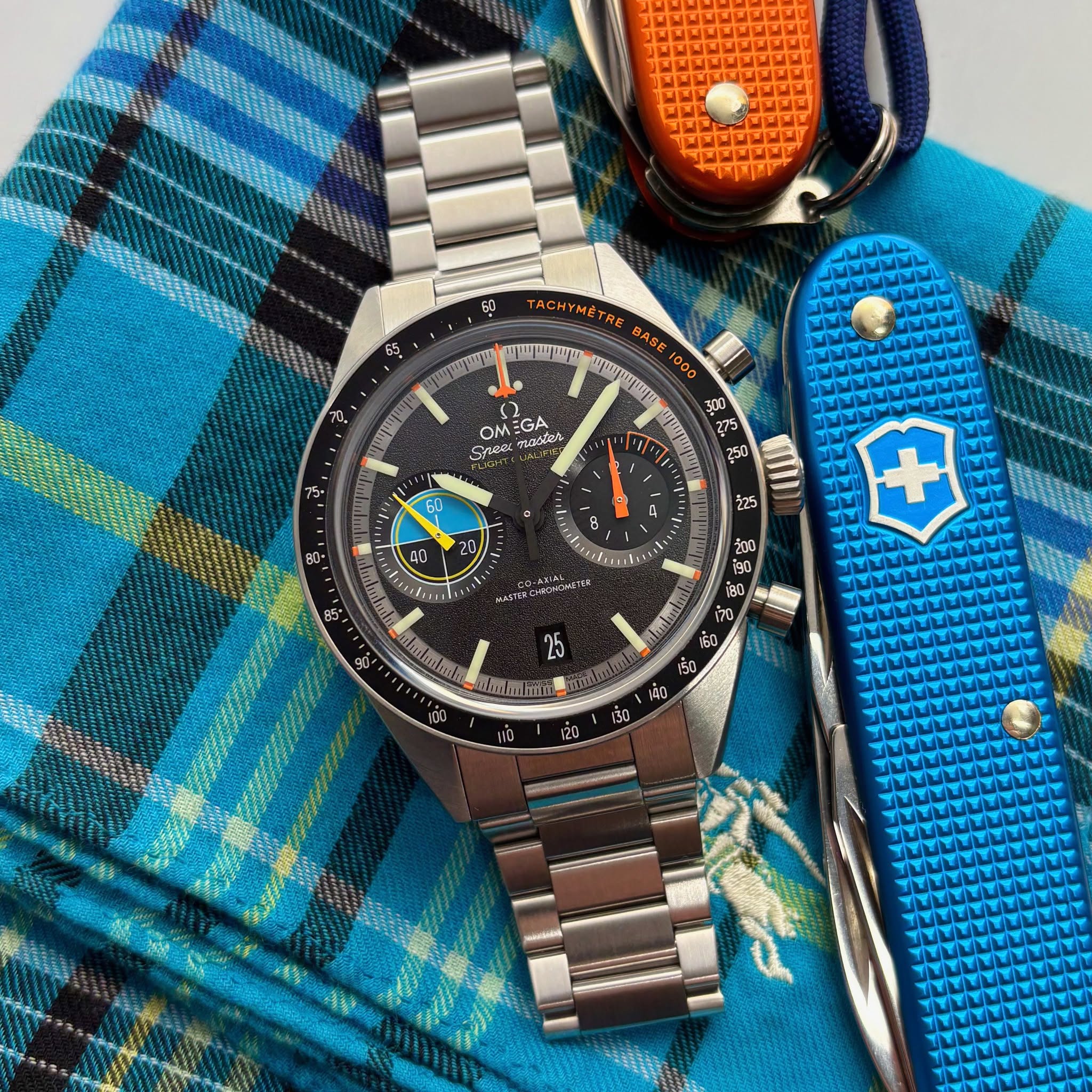 May be an image of knife and wrist watch