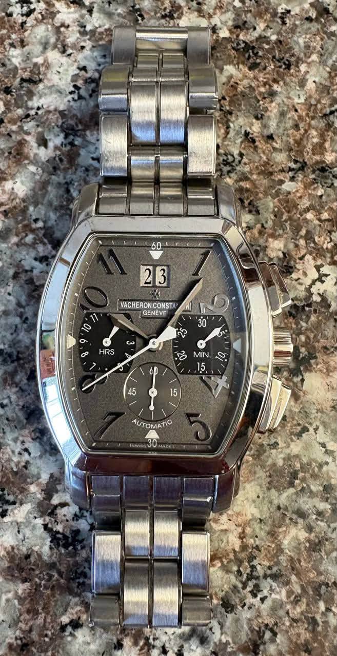 May be an image of digital watch and text that says '60 23 VACHERO! VACHERONCONSTA CONST GENEVE 10 a 8 30 سى HRS 20 MIN. 10 15, 60 45 15 UTOMATIO 30'
