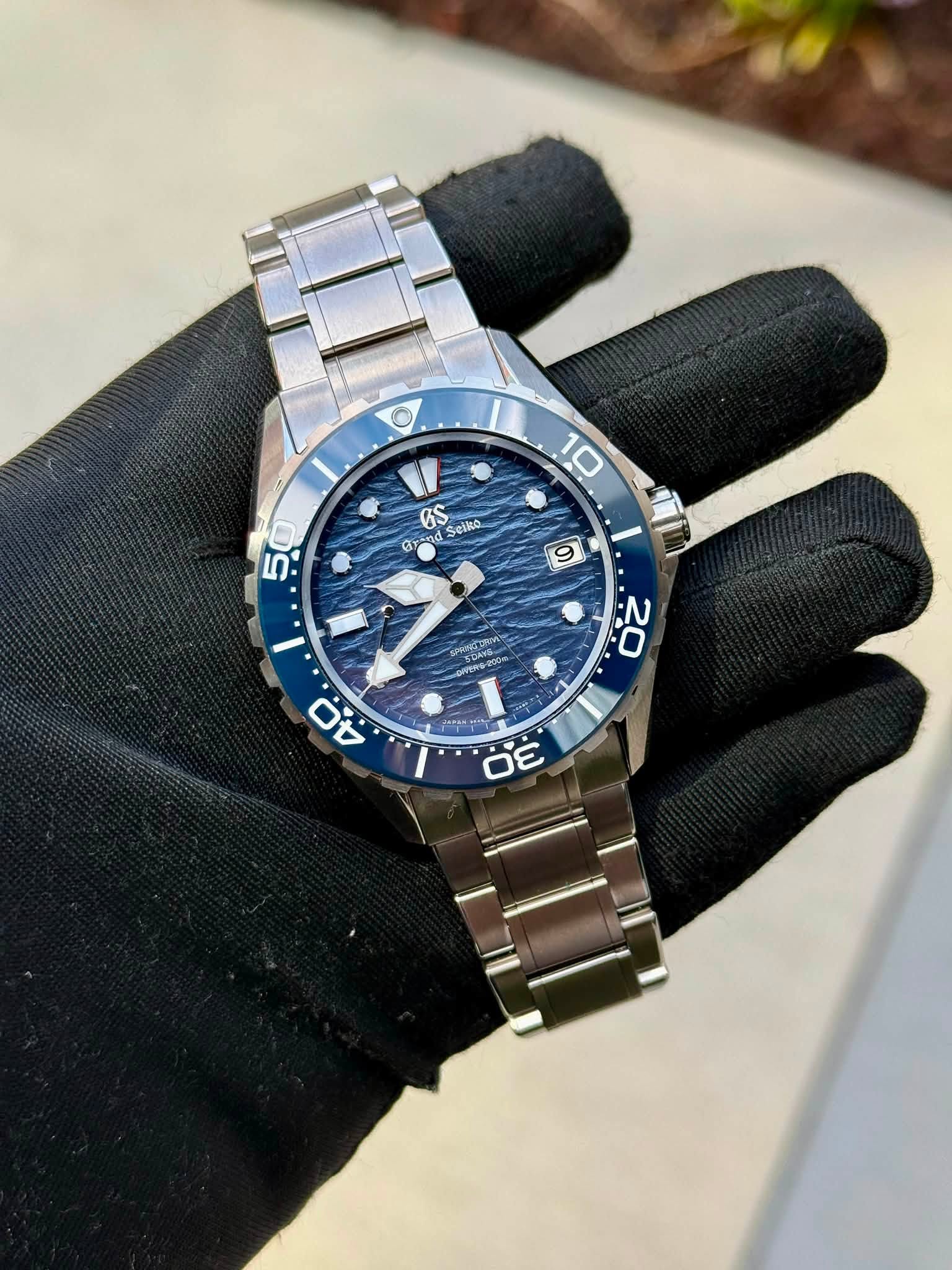 May be an image of wrist watch and text that says '10 6S Seiko Sell Grand 50 9 。ン CGEA 20 1 40 .I 30 40 A 71 EA'