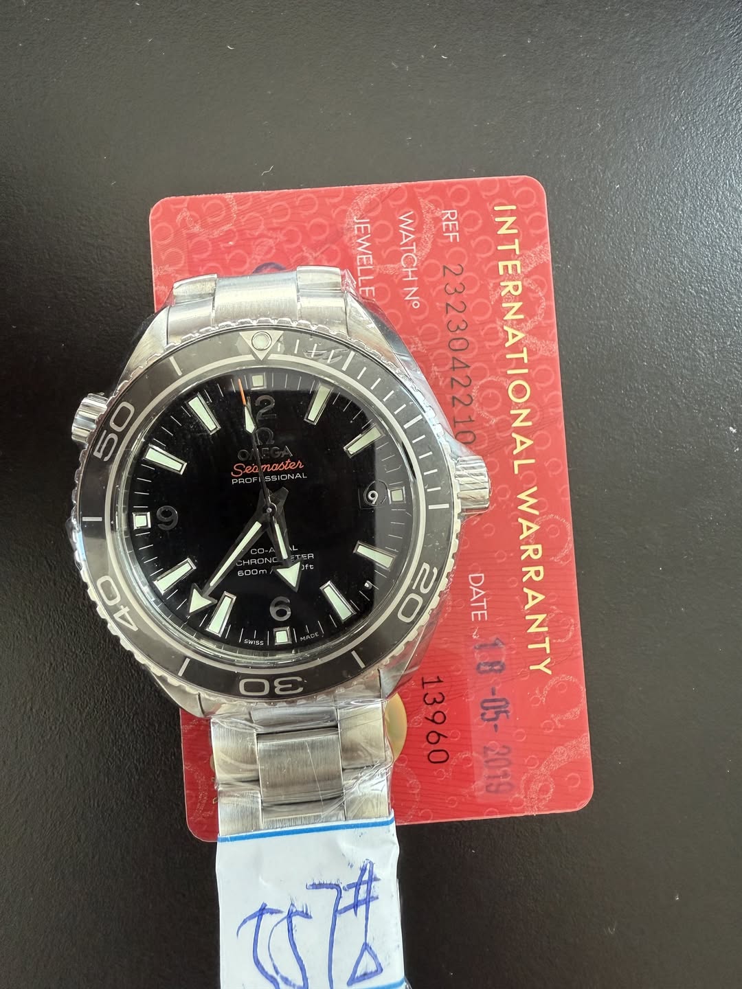 May be an image of digital watch and text that says 'Ser Se Seamaser master Cermaster PRC SIONAL 9 JEWELLE EJ WATCH REF N° INTERNATIONAL ItIl 20 DATE WARRANTY 13960 " াা יגבן…