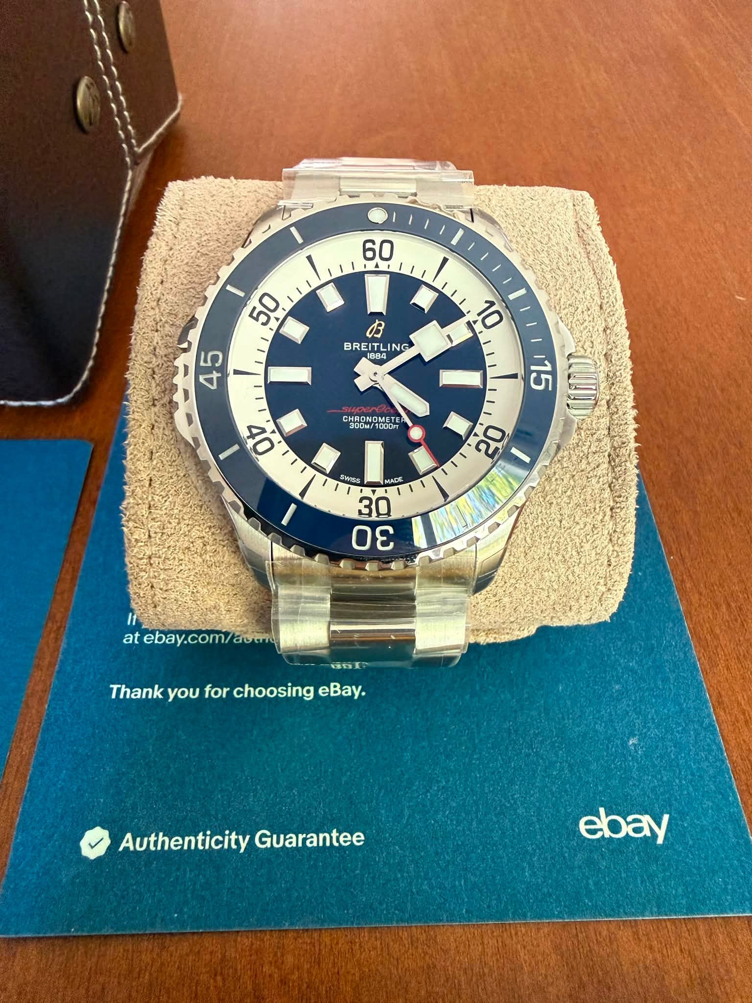 Breitling 2026 Breitling Superocean Automatic 46 Blue Dial A17378
