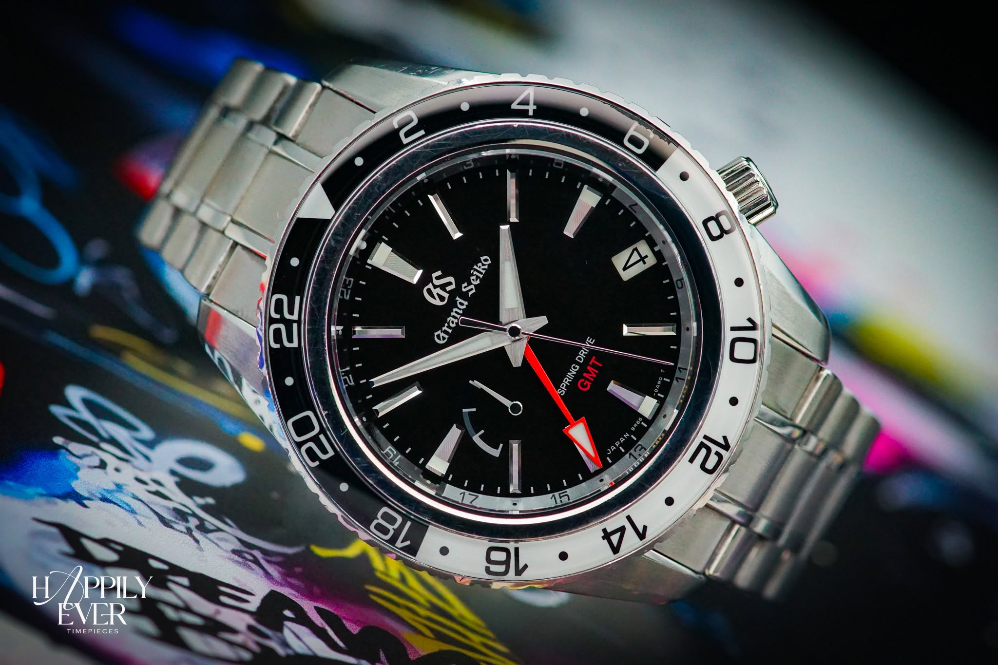May be an image of wrist watch and text that says '2 b 8 GS Sei Seiko drand e 10 עבן ਰਣ ดี 21 20 81・ 81 76 12 Η H/PPILY PPILY EVER TIMEPIECES FRIFE までE A ឈសៅ'