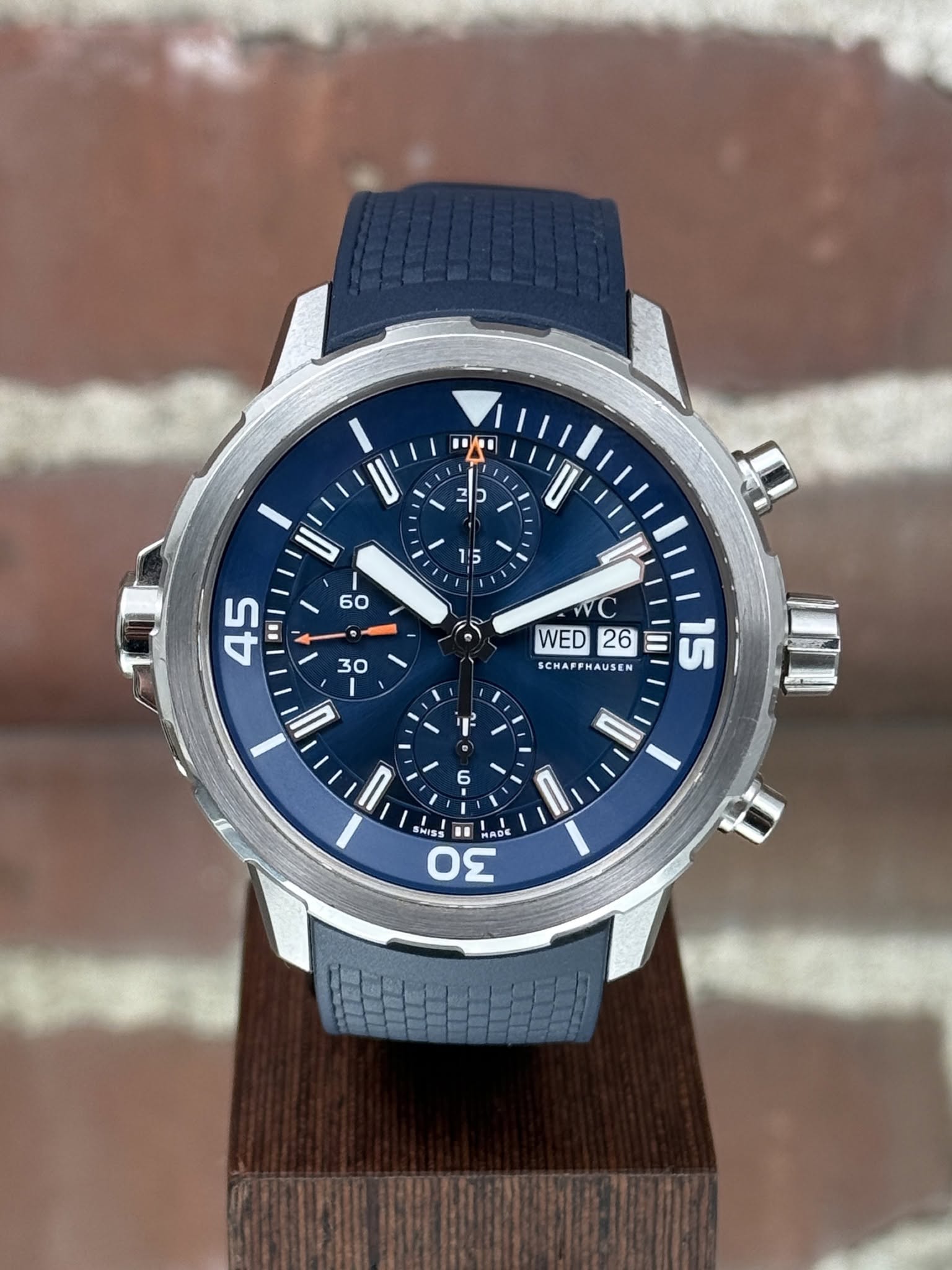 May be an image of wrist watch and text
