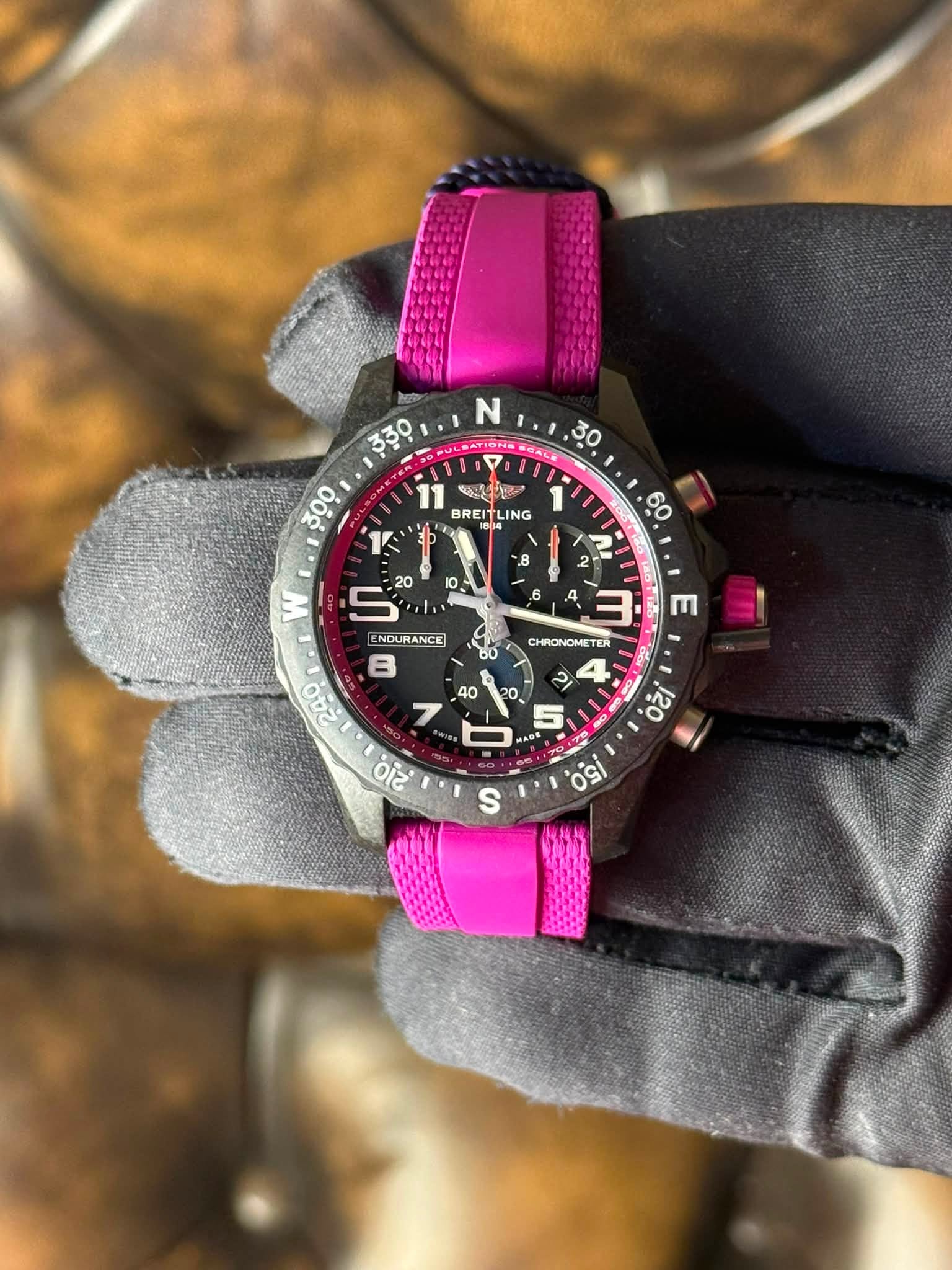 May be an image of wrist watch and text
