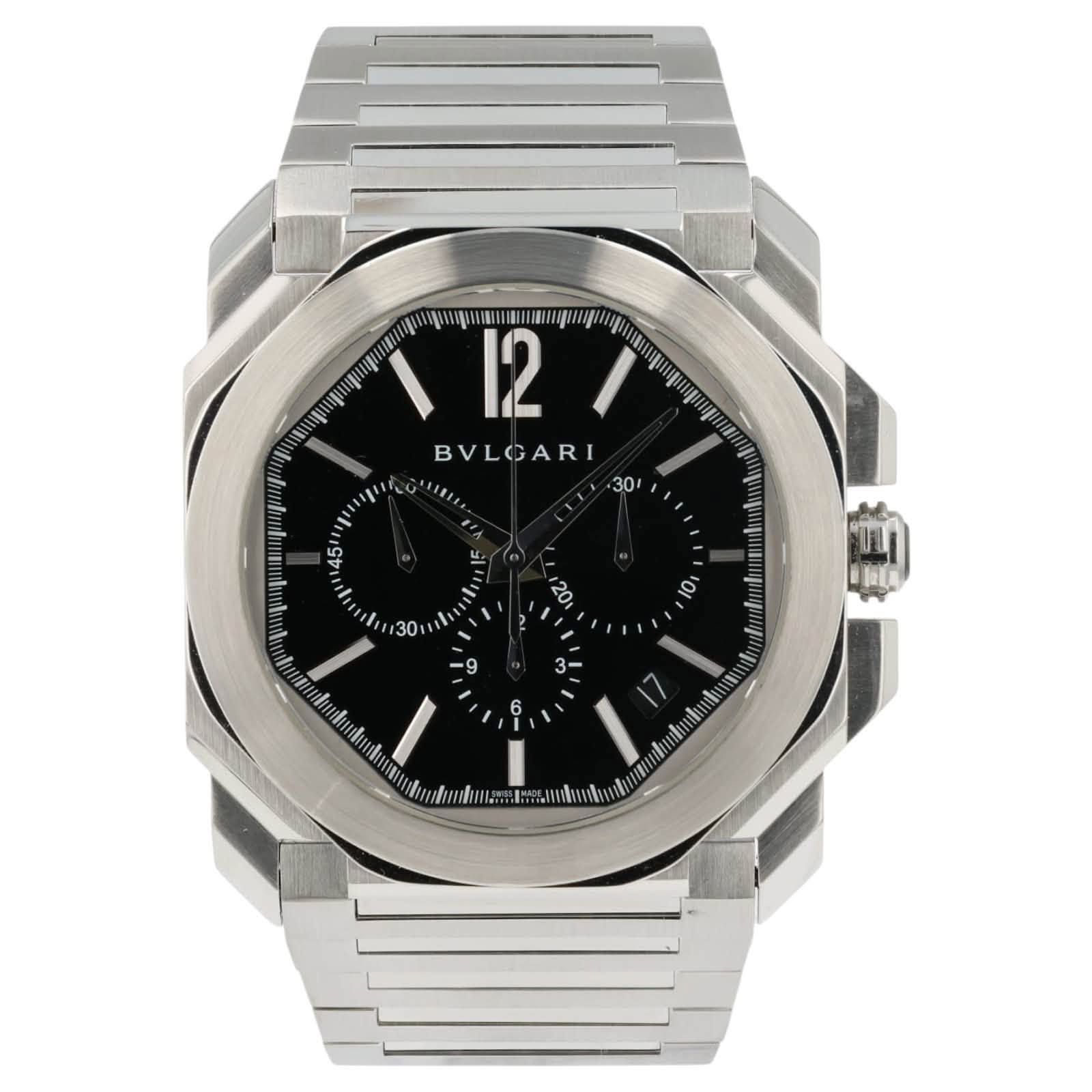 May be an image of wrist watch and text that says 'ባ 12 12 事日 BVLGARI 東東11 30 ייןיי 느 30 20, 0 "피ㅣ 9 9 3 6 L I 1'