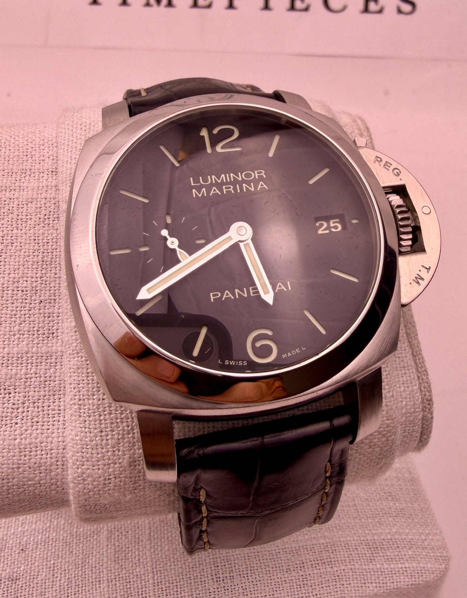 May be an image of wrist watch and text