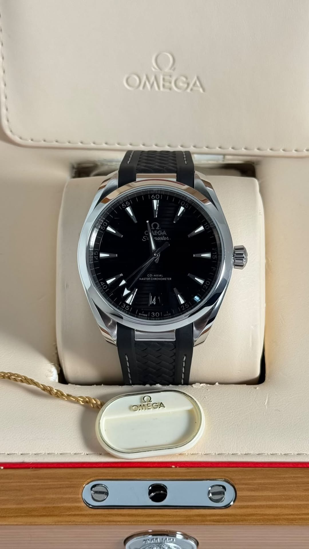 May be an image of wrist watch and text