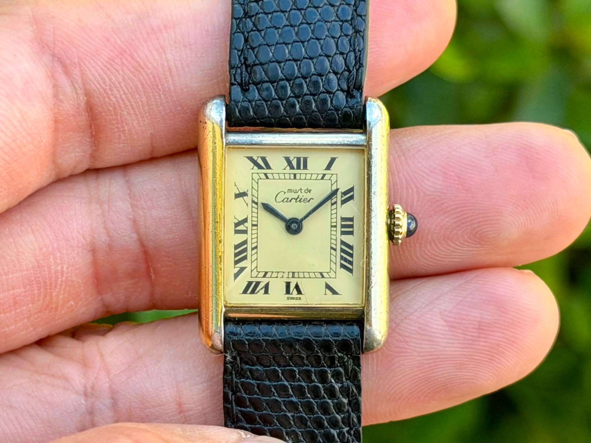 May be an image of wrist watch and text