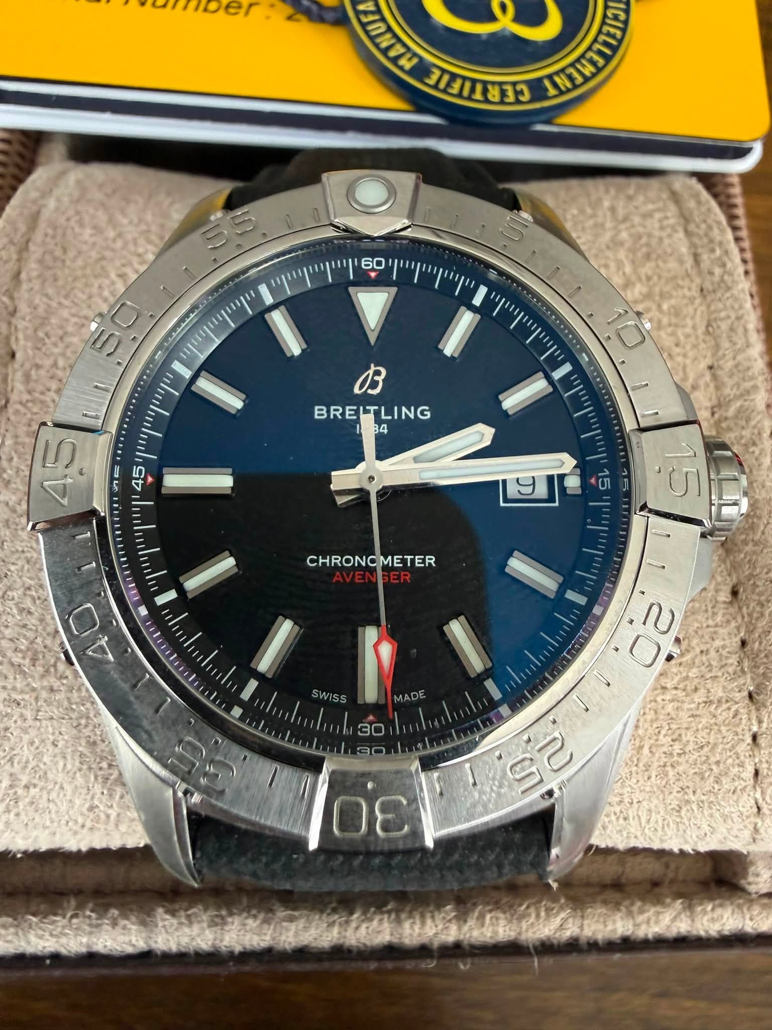 May be an image of digital watch and text