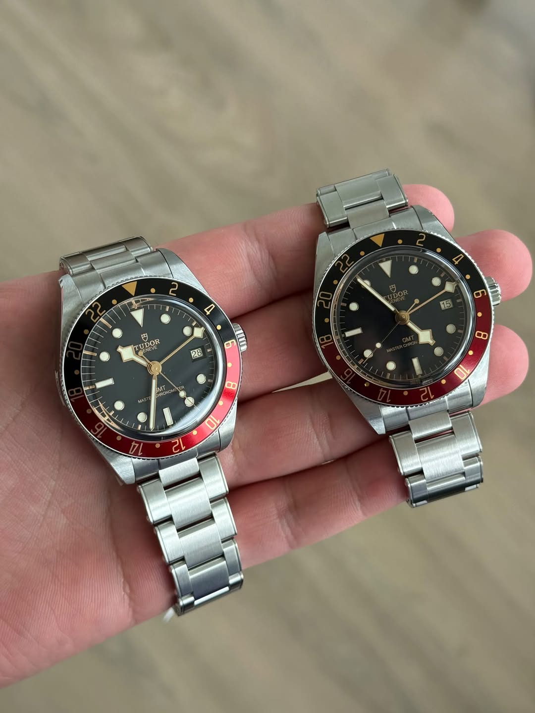 May be an image of wrist watch and text