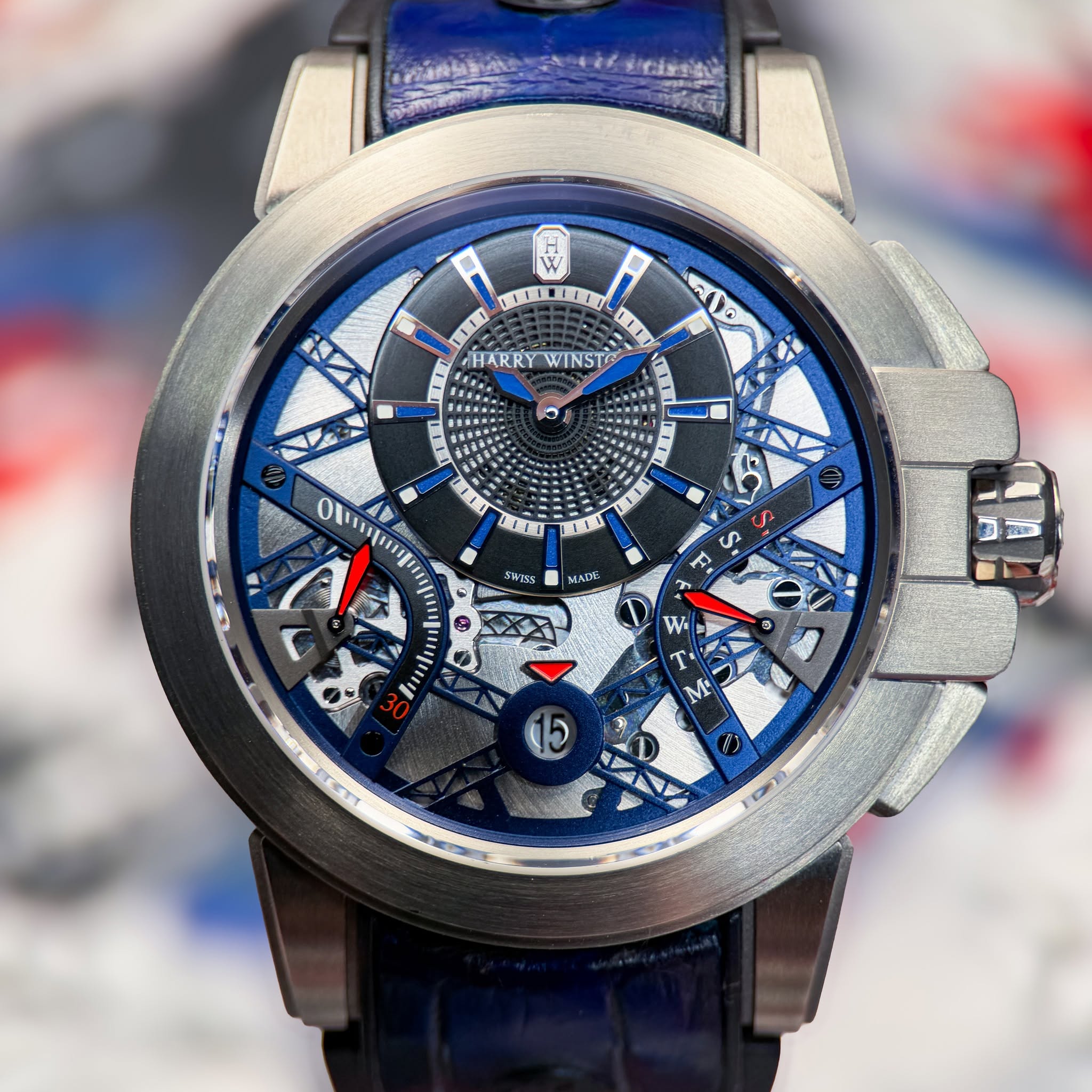 May be an image of wrist watch and text