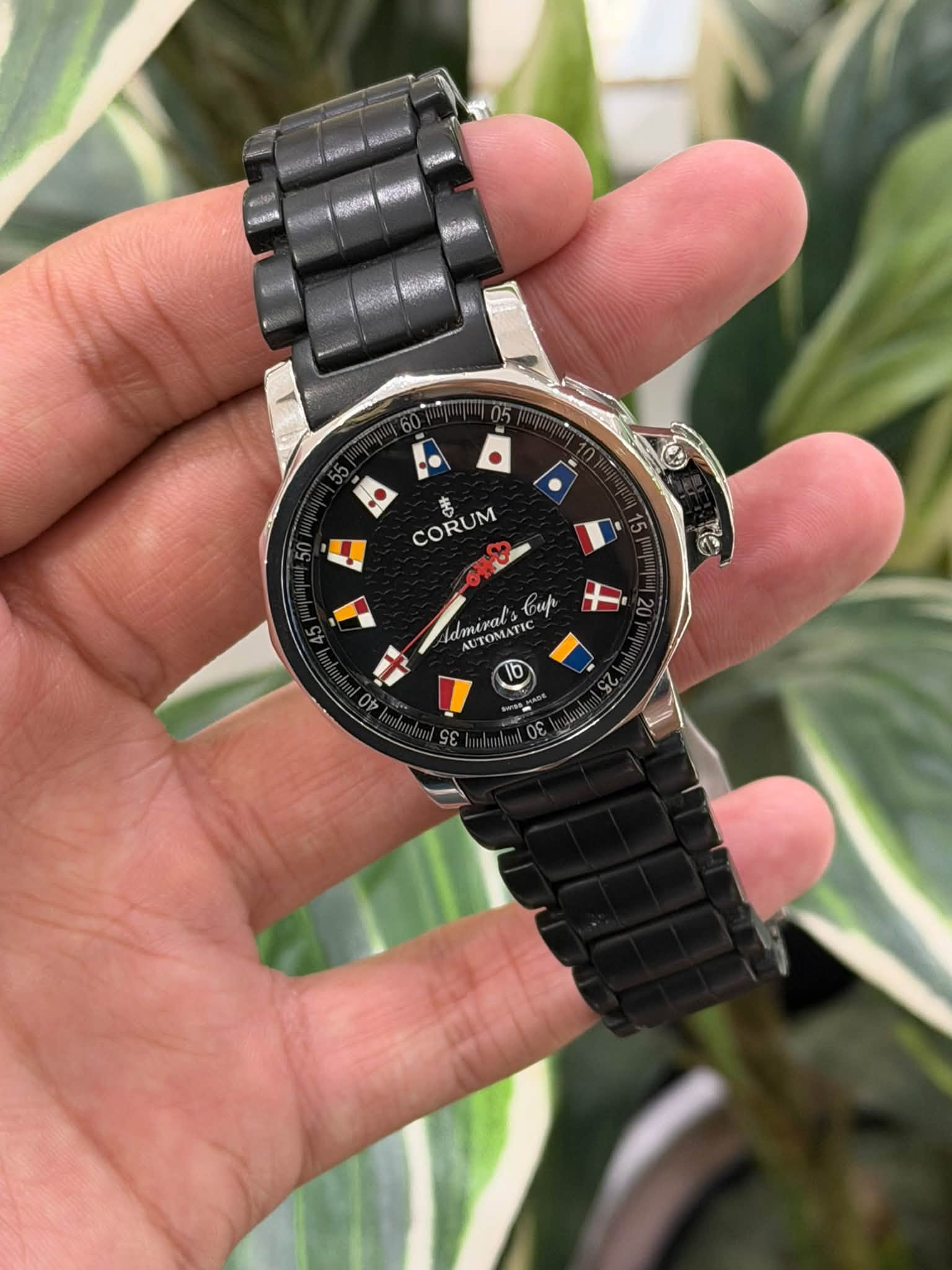 May be an image of digital watch and text