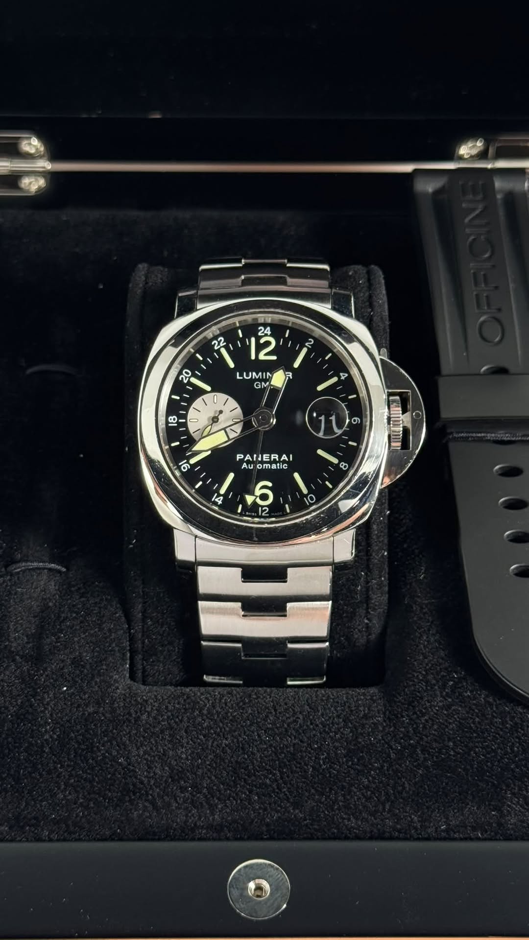May be an image of digital watch and text