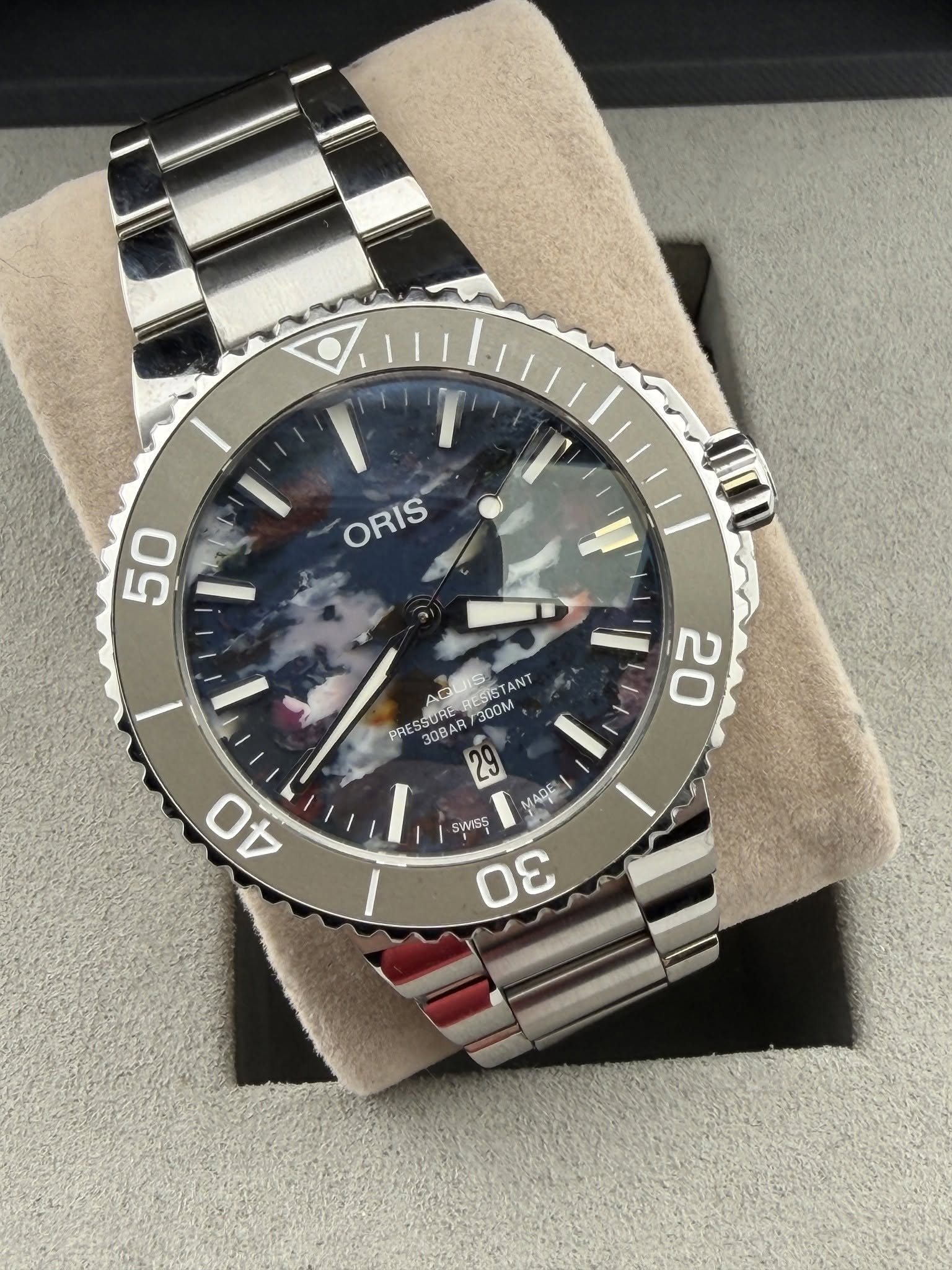 May be an image of digital watch and text