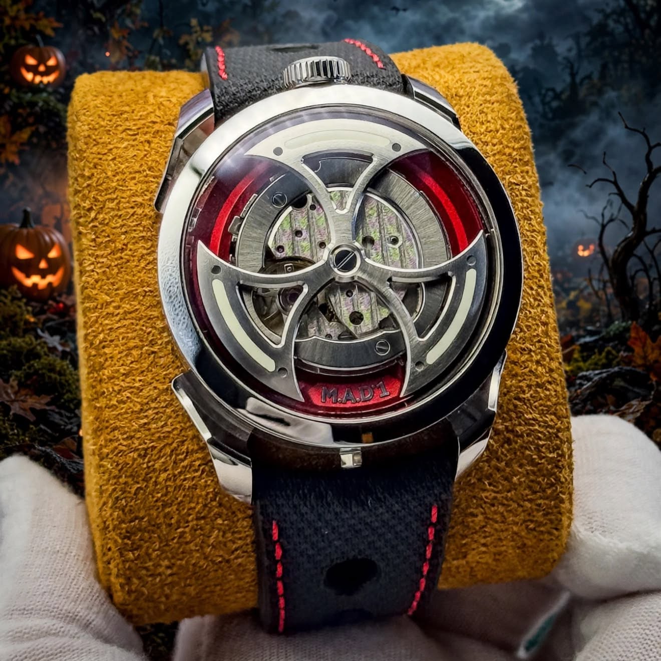 May be an image of wrist watch and text