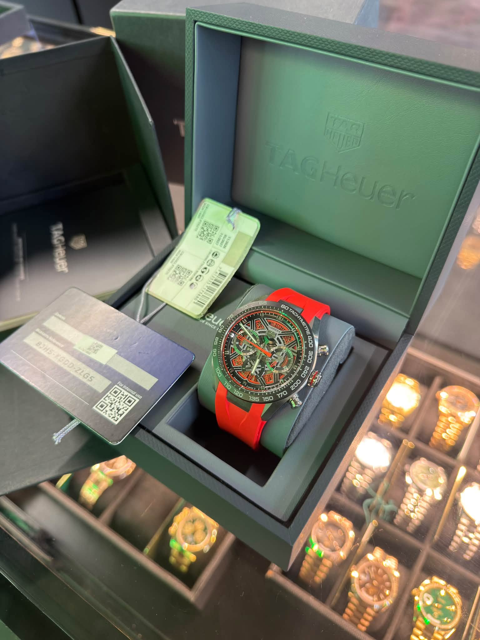 May be an image of wrist watch and text
