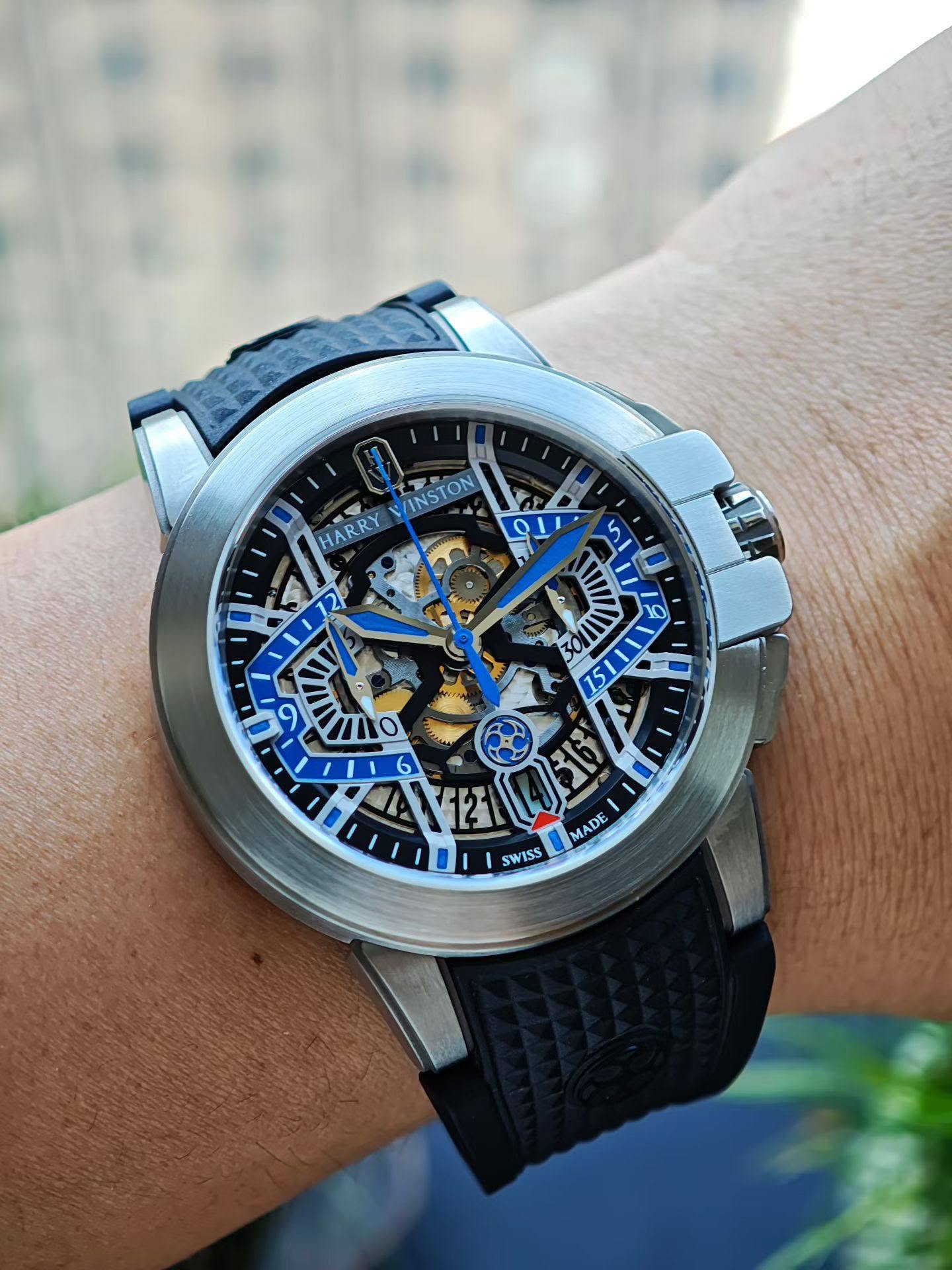 May be an image of wrist watch and text