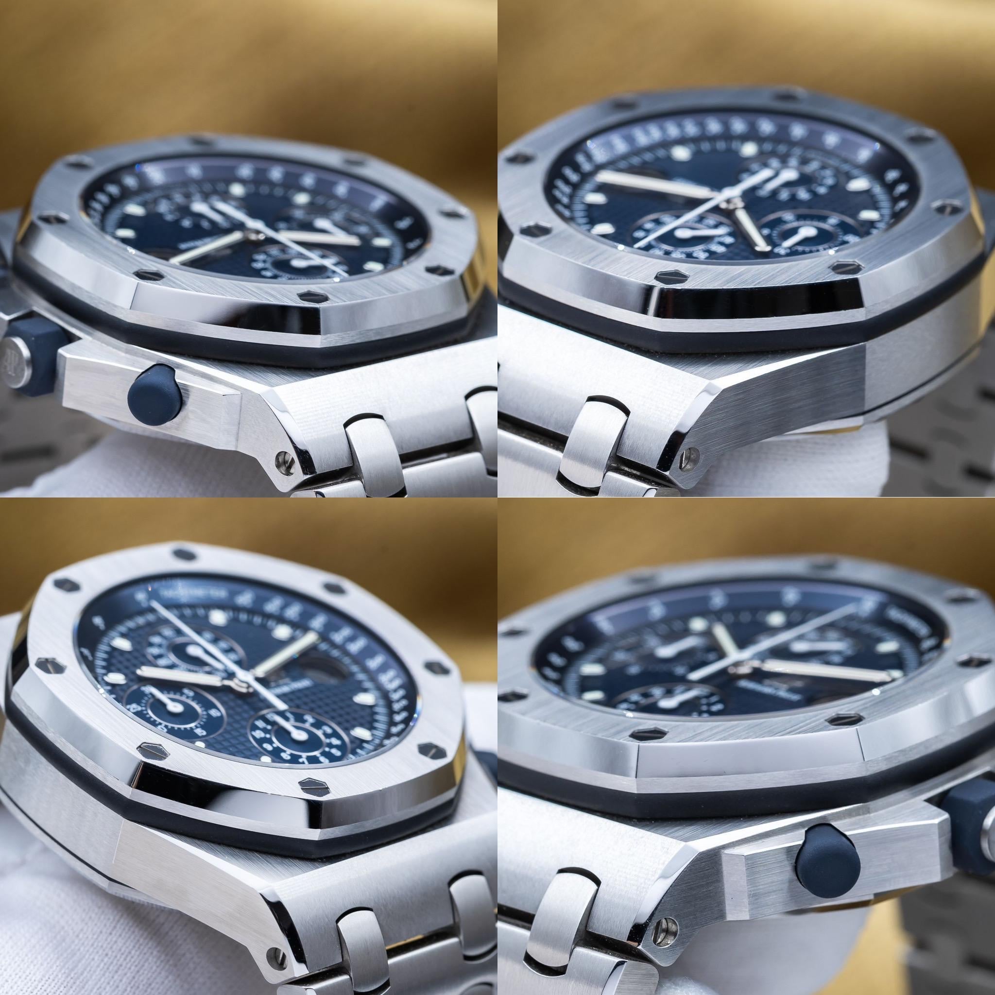 [WTS] [US] Audemars Piguet Royal Oak Offshore Chronograph 42mm Blue “Beast” - AP 26237ST Full Set image